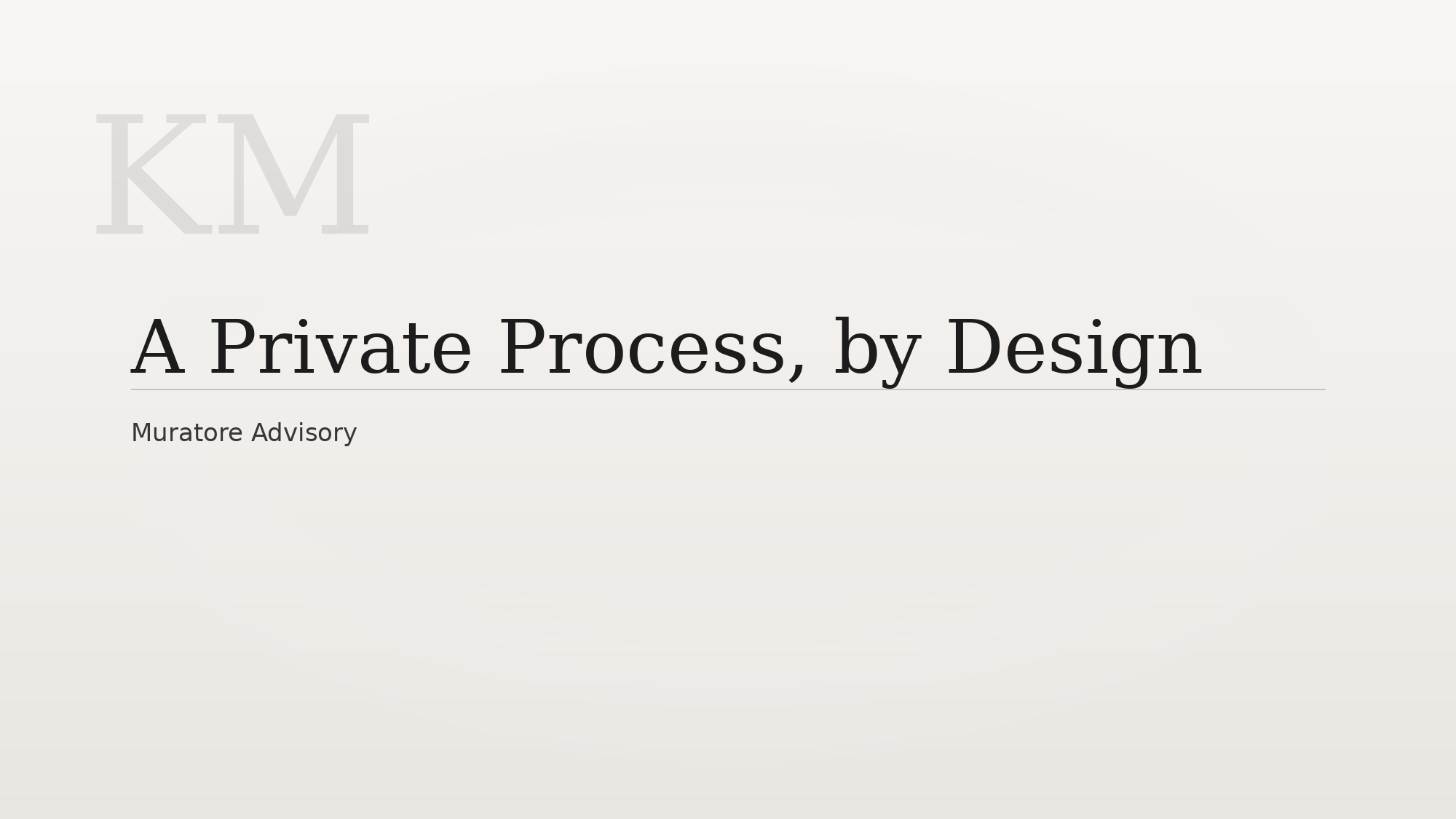 Privacy isn’t an aesthetic—it’s a practice.