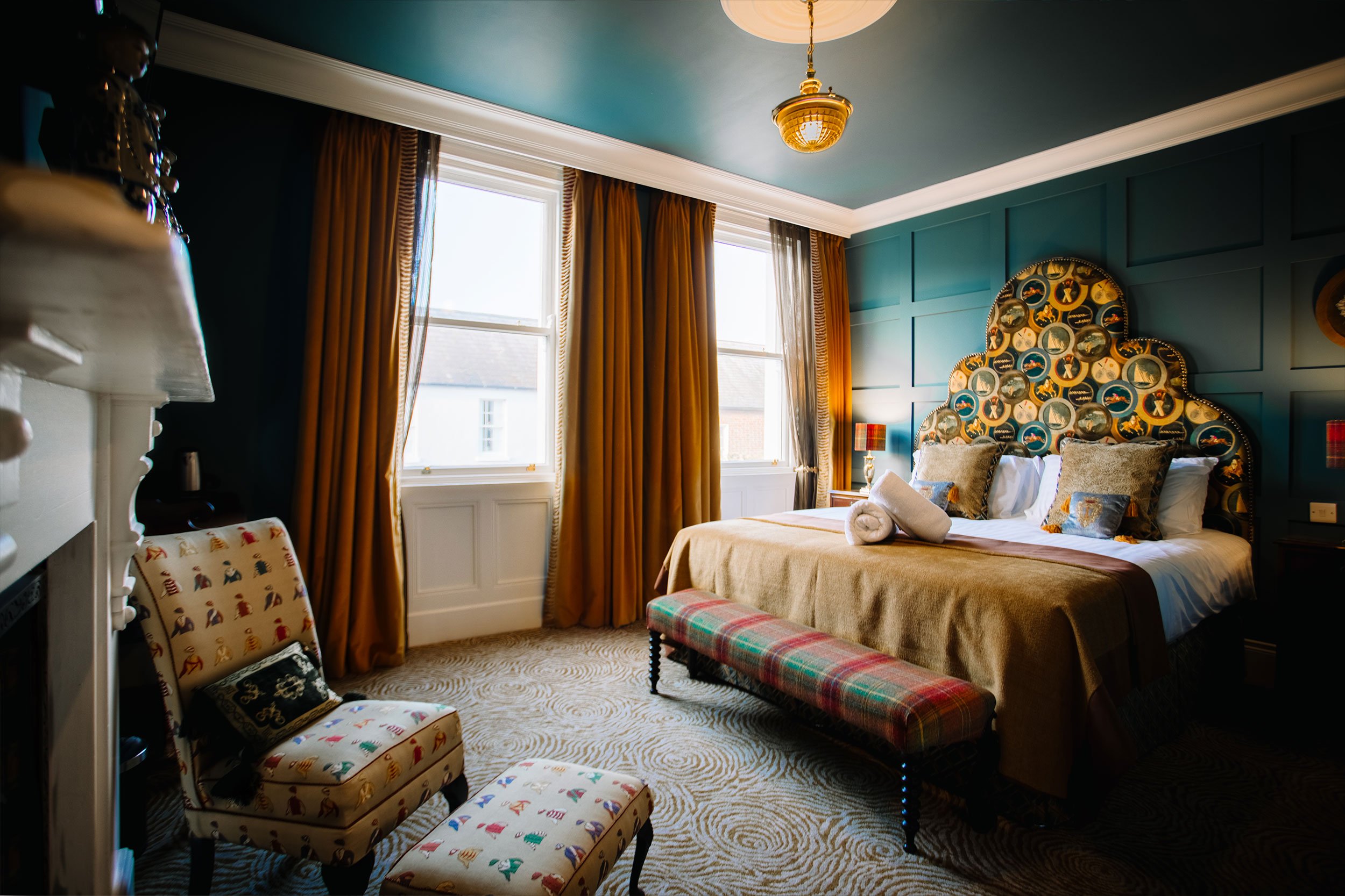 Beautiful photograph of a bedroom at Arthur's Hillsborough