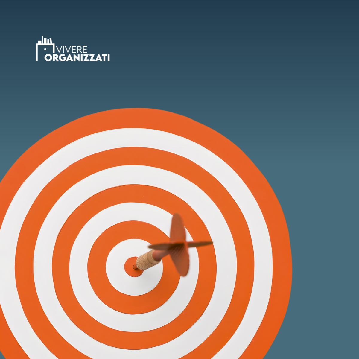 Target che rappresenta focus e priorità - consulenza di organizzazione del lavoro per professionisti e aziende a Udine che vogliono eliminare sprechi di tempo