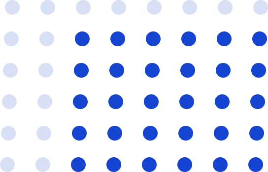 Multiple circles of varying shades of blue