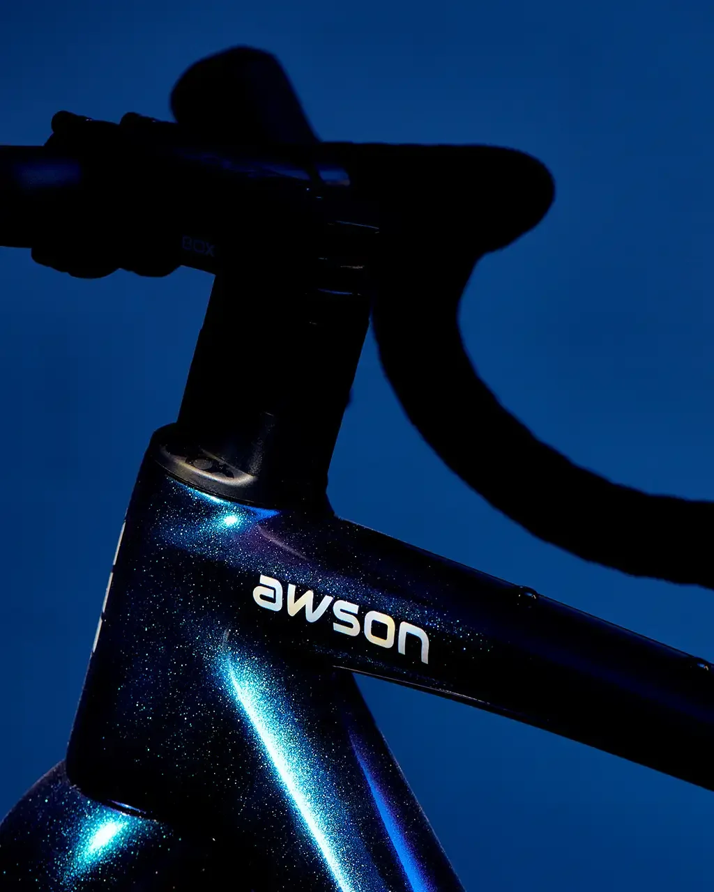 Detailaufnahme eines Awson GT Classic, Farbe Purple Violet