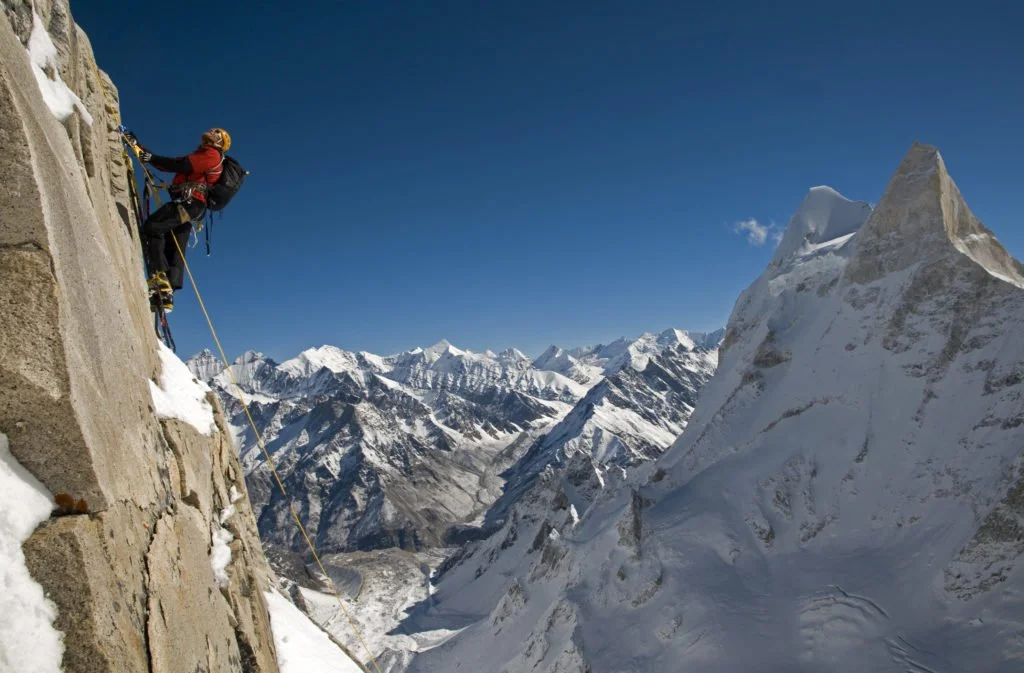 Climbing Meru with Conrad Anker, Jimmy Chin and Renan Ozturk