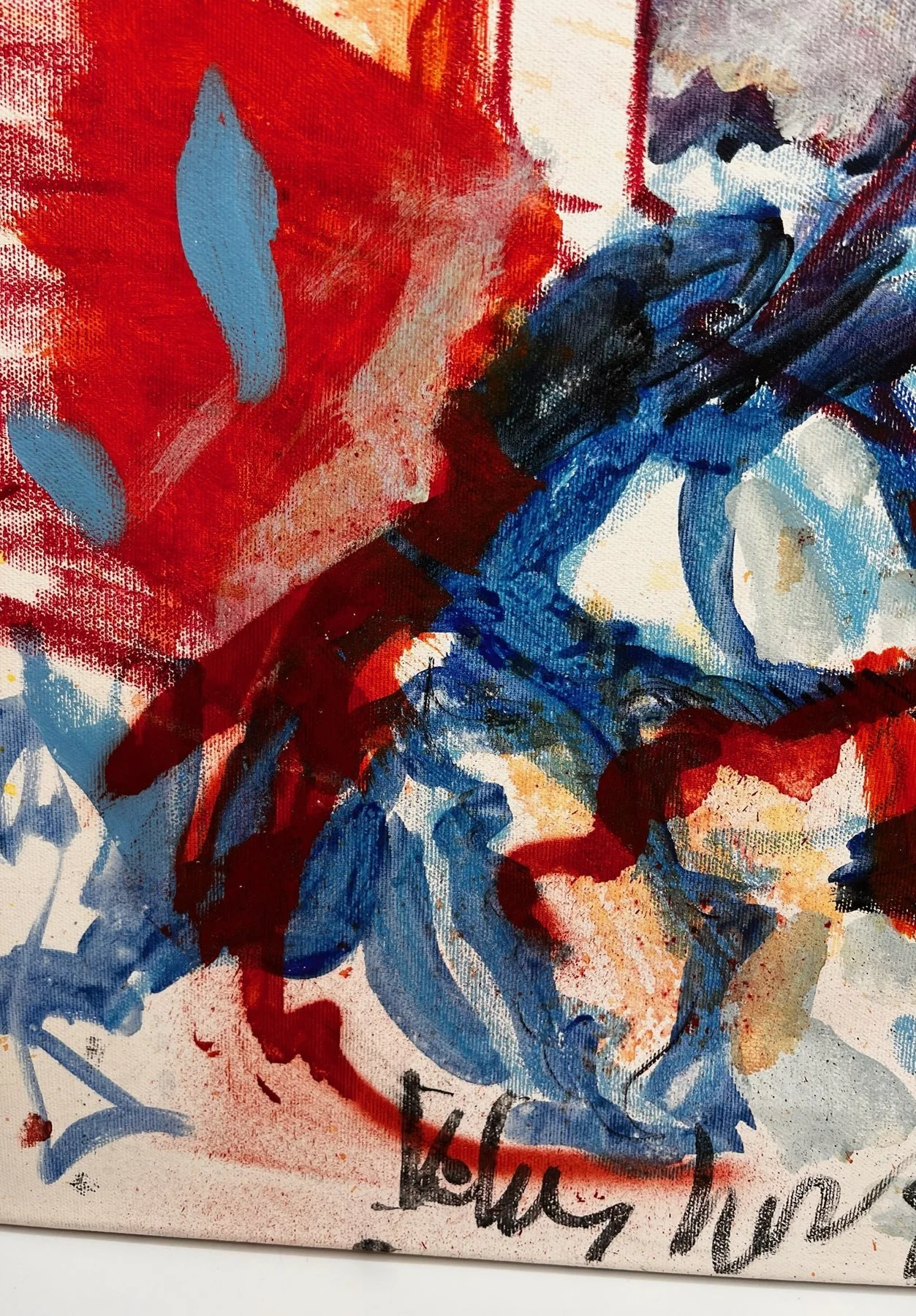Peter Klashorst, KFC, mixed media on canvas, 60 × 50 cm — photo 2