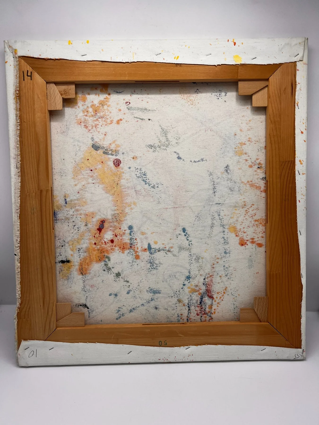 Peter Klashorst, Fast Food, mixed media on canvas, 55 × 50 cm — photo 12