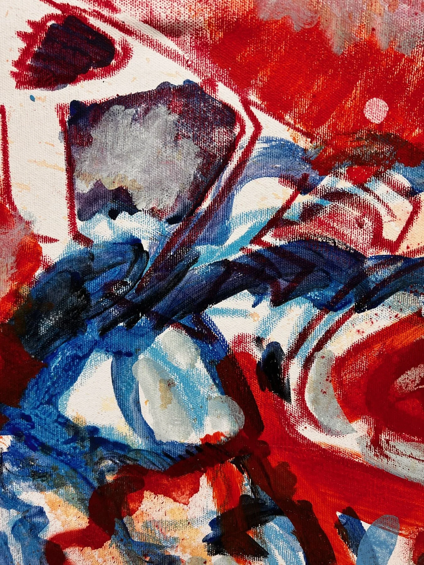 Peter Klashorst, KFC, mixed media on canvas, 60 × 50 cm — photo 8