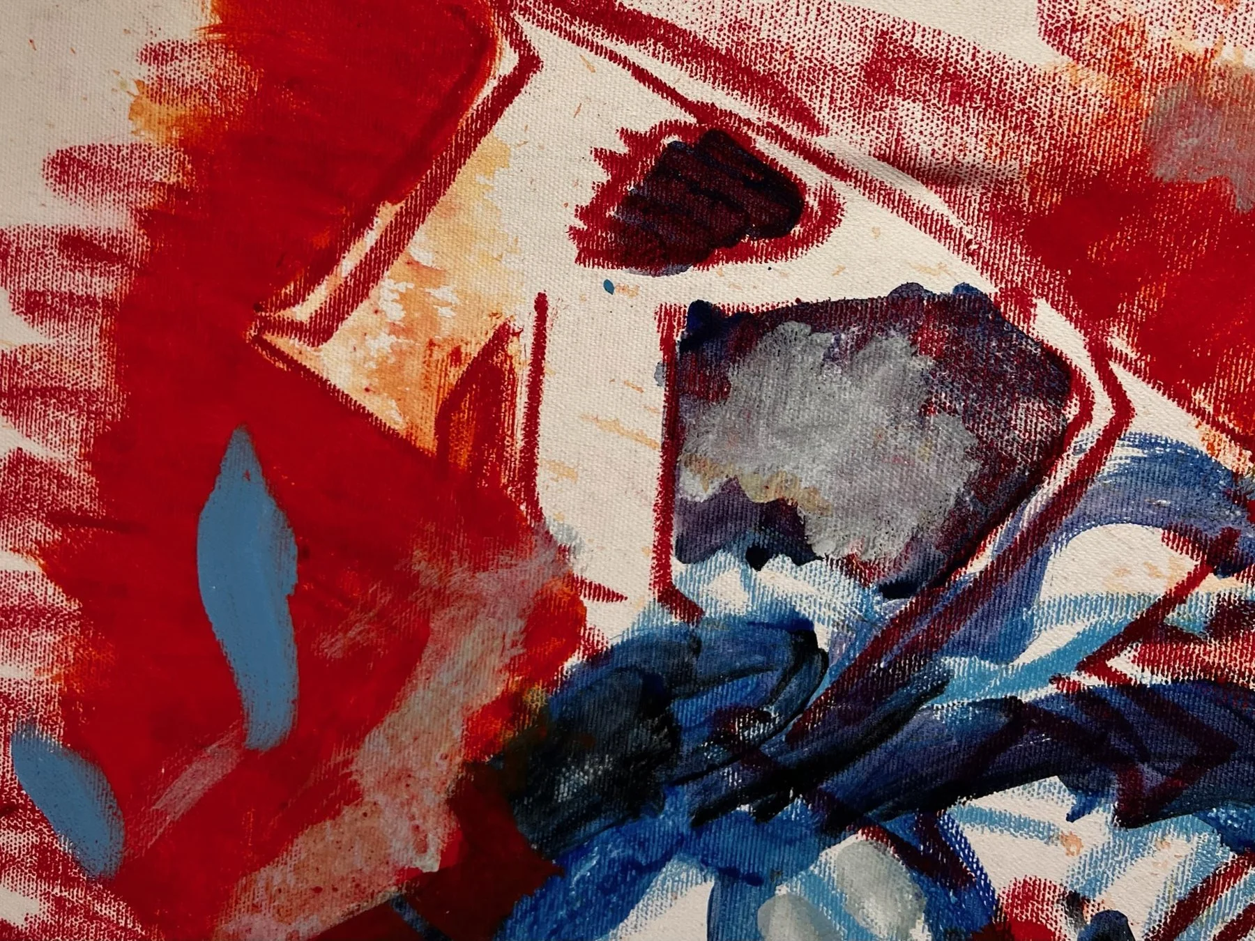 Peter Klashorst, KFC, mixed media on canvas, 60 × 50 cm — photo 13