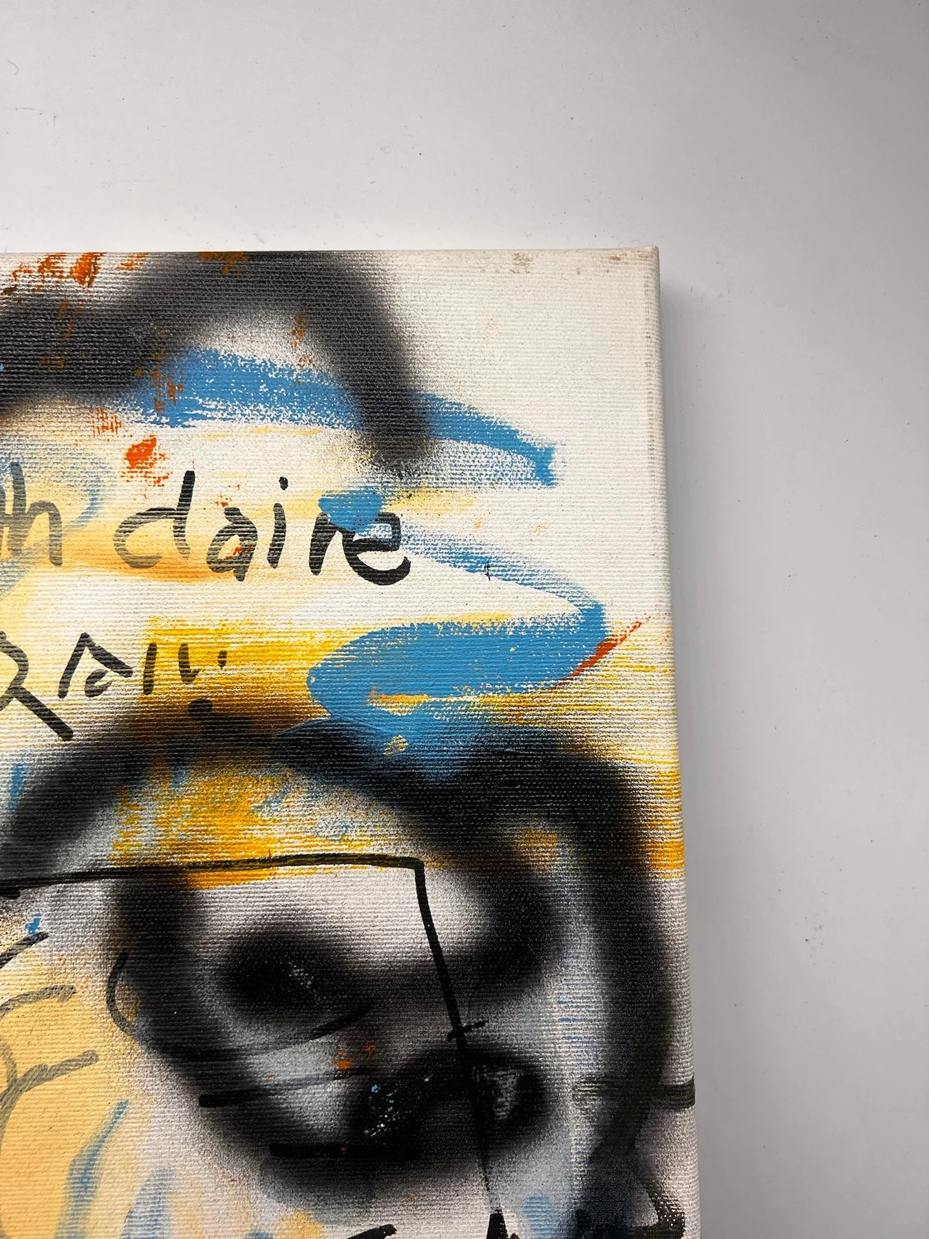 Peter Klashorst, Last Night with Claire, mixed media on canvas, 55 × 35 cm — photo 8