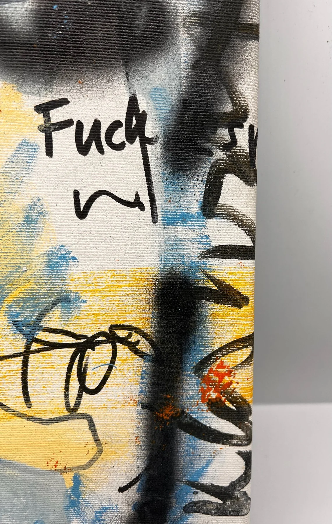 Peter Klashorst, Last Night with Claire, mixed media on canvas, 55 × 35 cm — photo 14