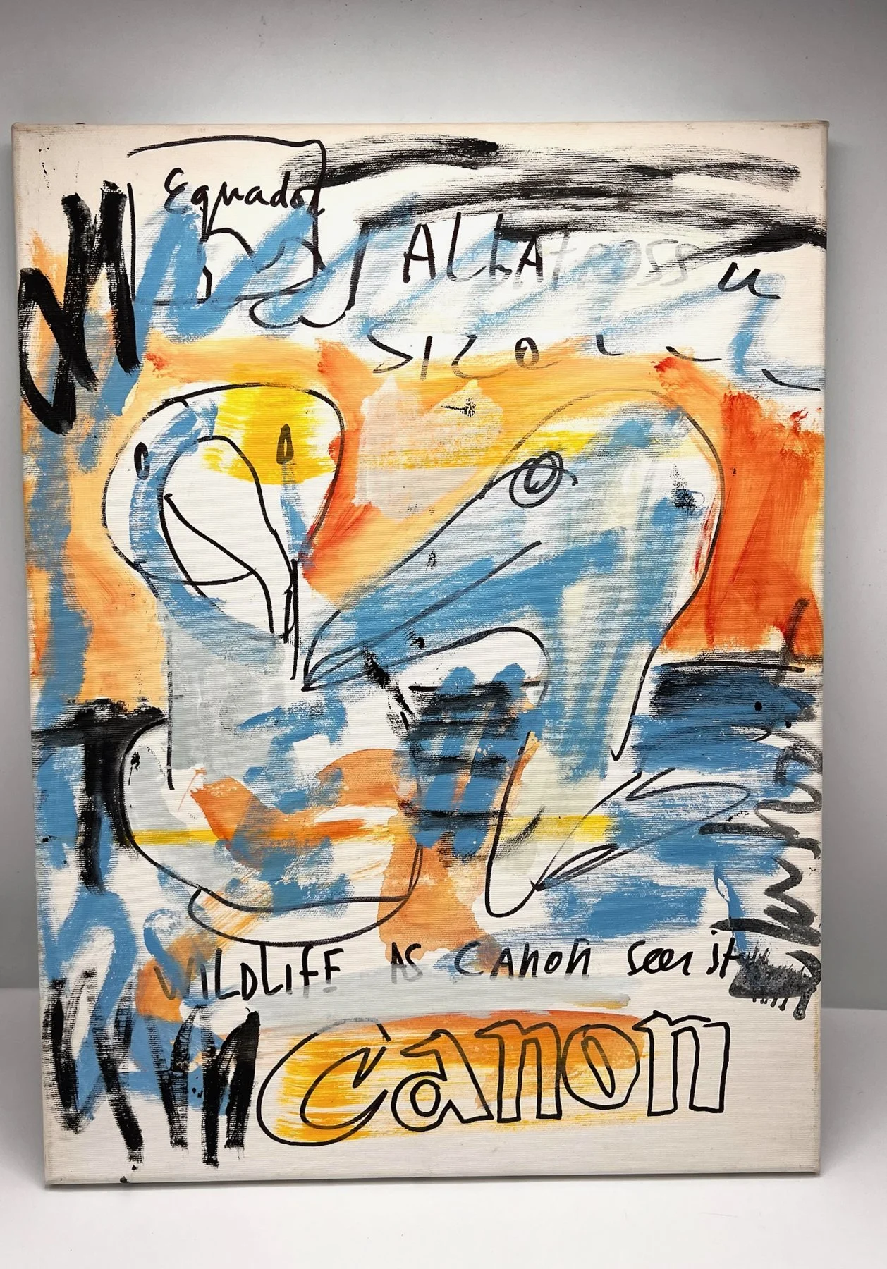 Peter Klashorst, Canon, mixed media on canvas, 60 × 45 cm — photo 1