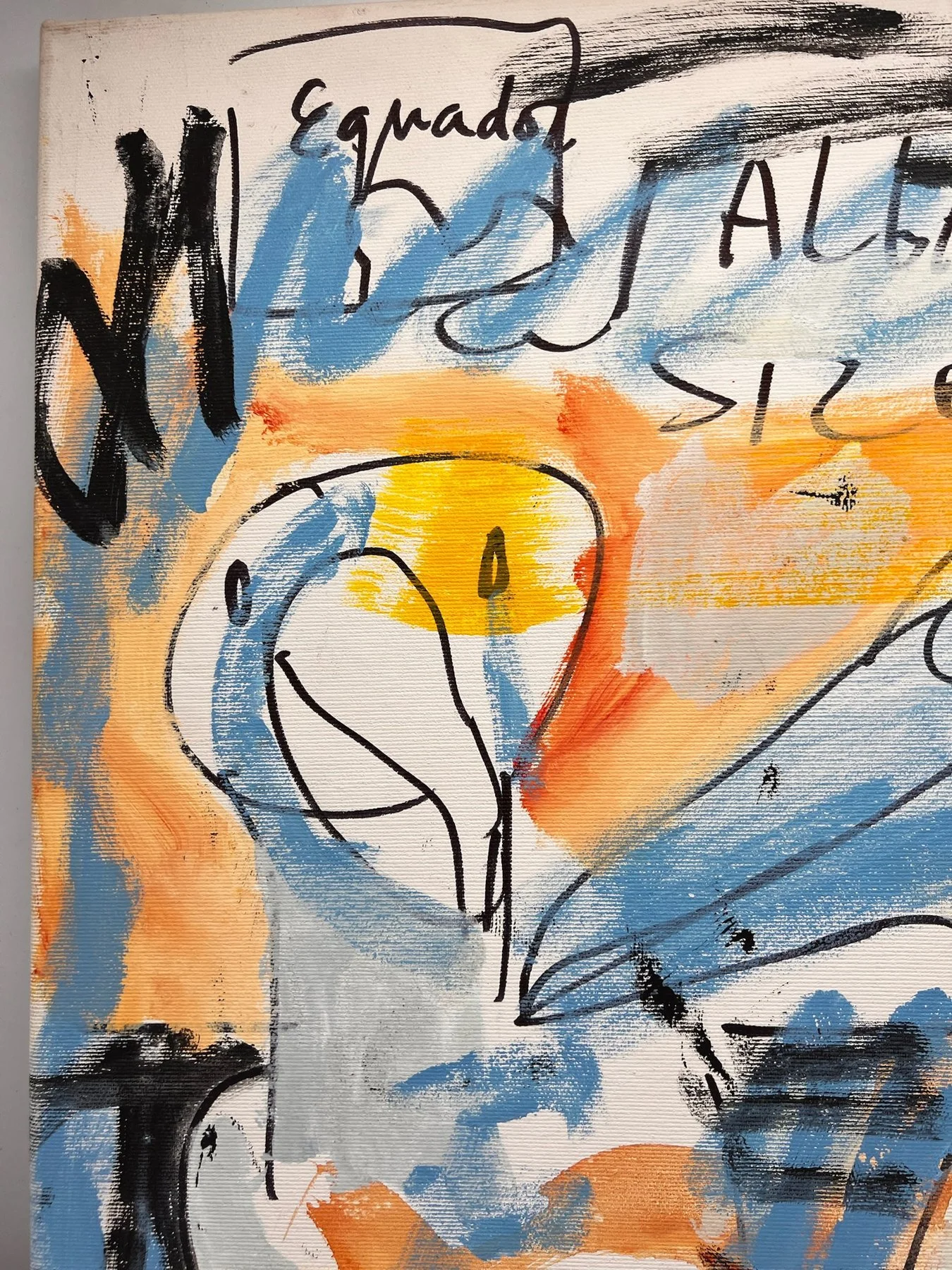 Peter Klashorst, Canon, mixed media on canvas, 60 × 45 cm — photo 2