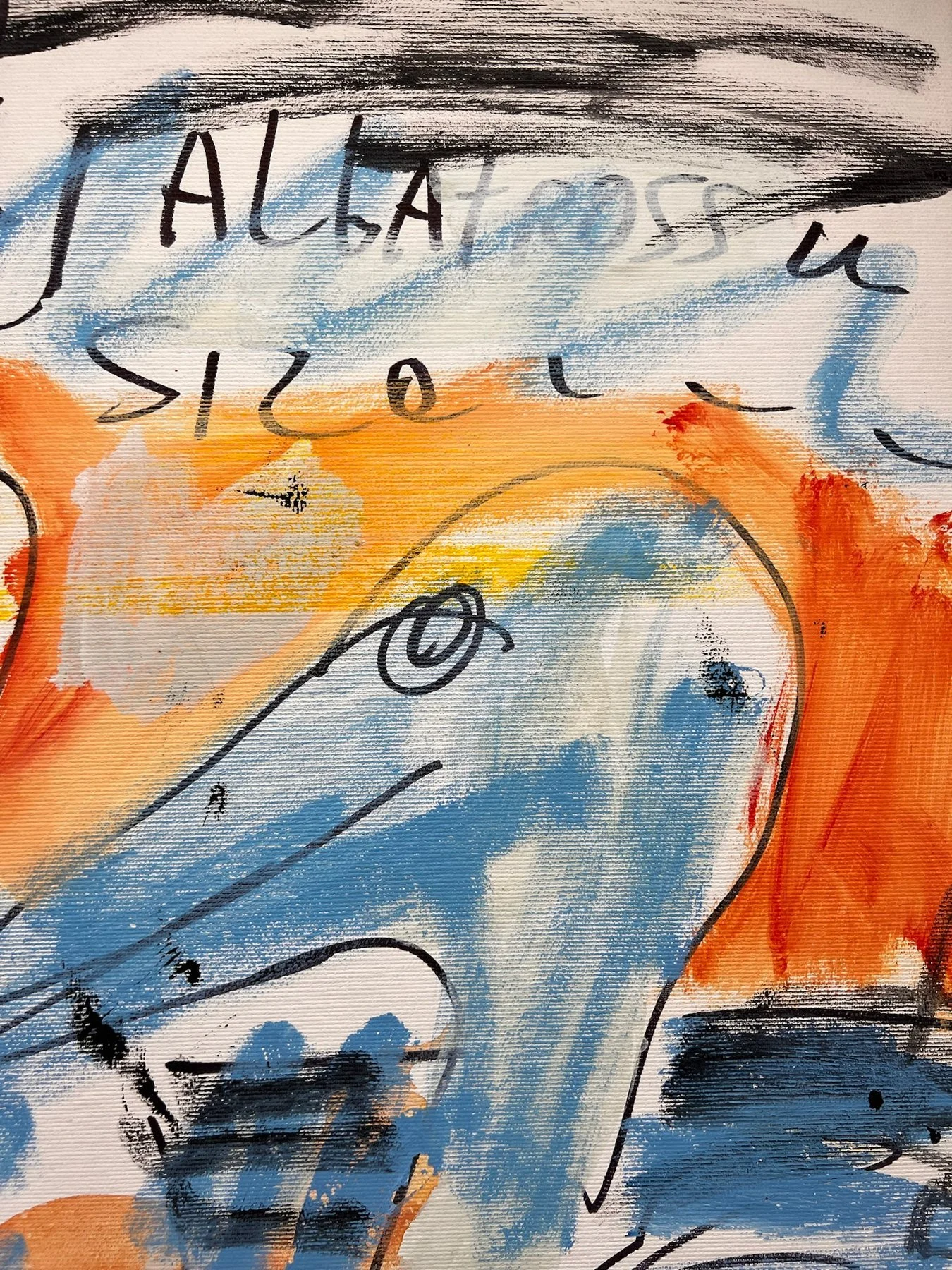 Peter Klashorst, Canon, mixed media on canvas, 60 × 45 cm — photo 3
