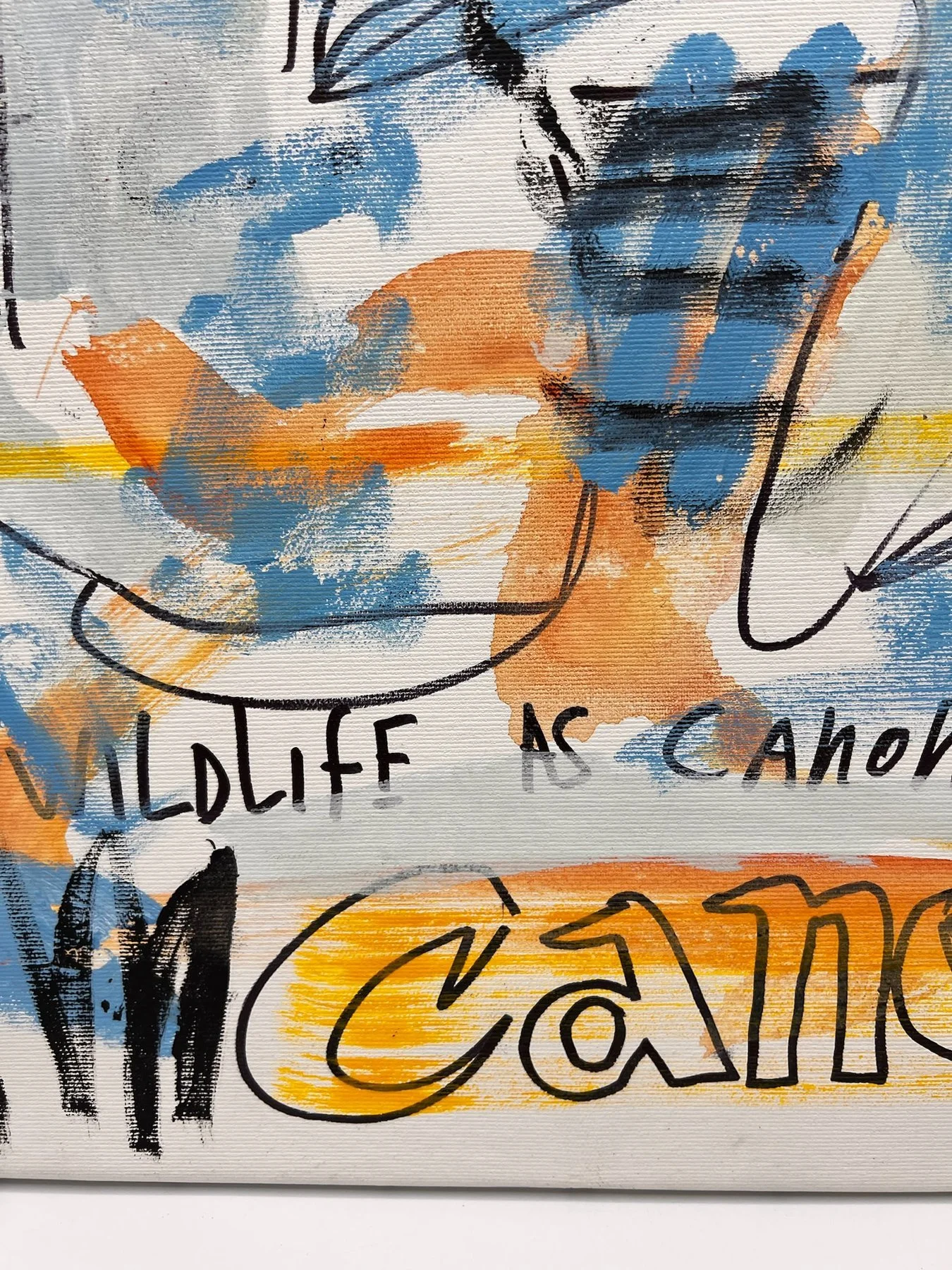 Peter Klashorst, Canon, mixed media on canvas, 60 × 45 cm — photo 5