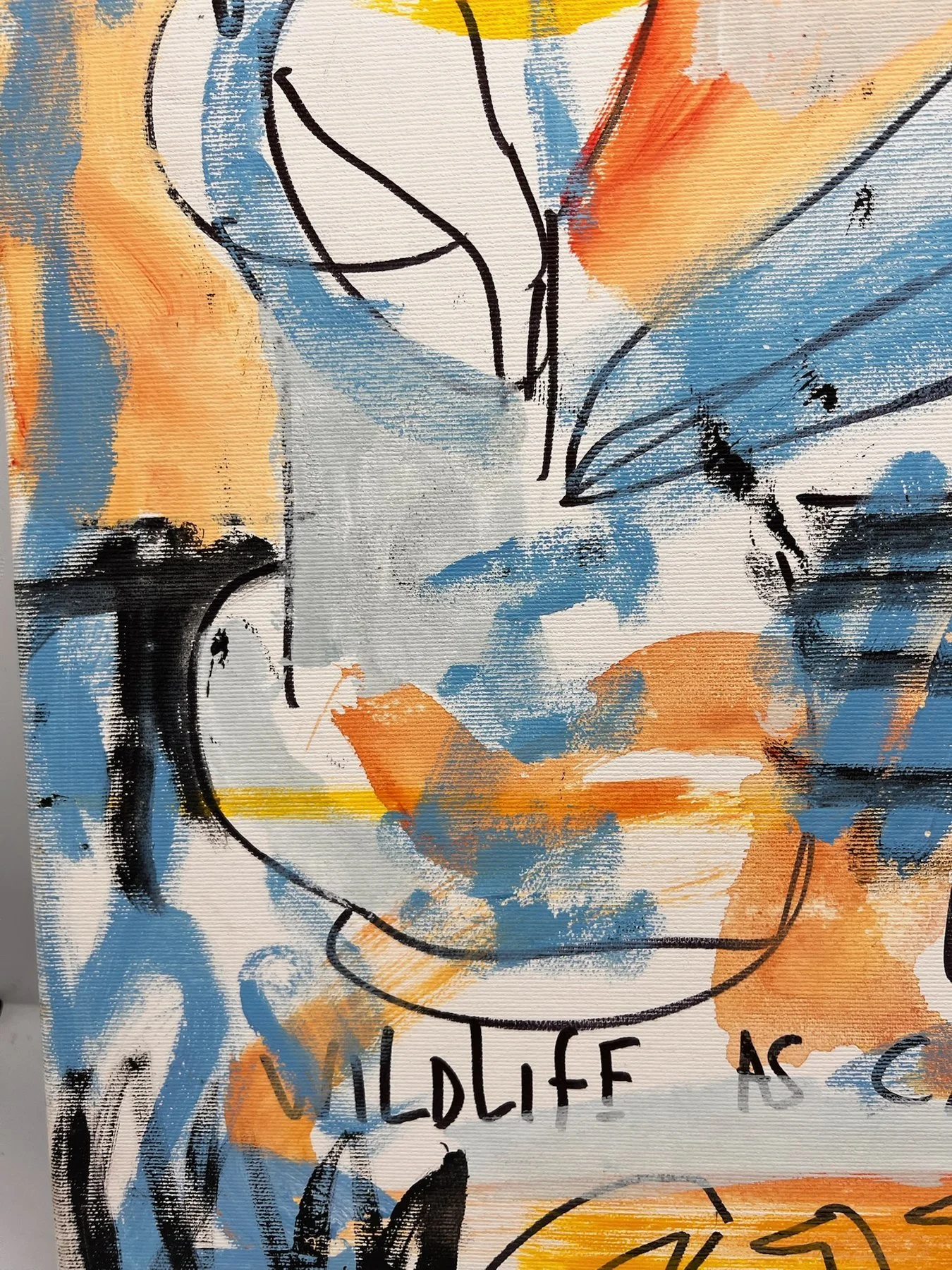 Peter Klashorst, Canon, mixed media on canvas, 60 × 45 cm — photo 7