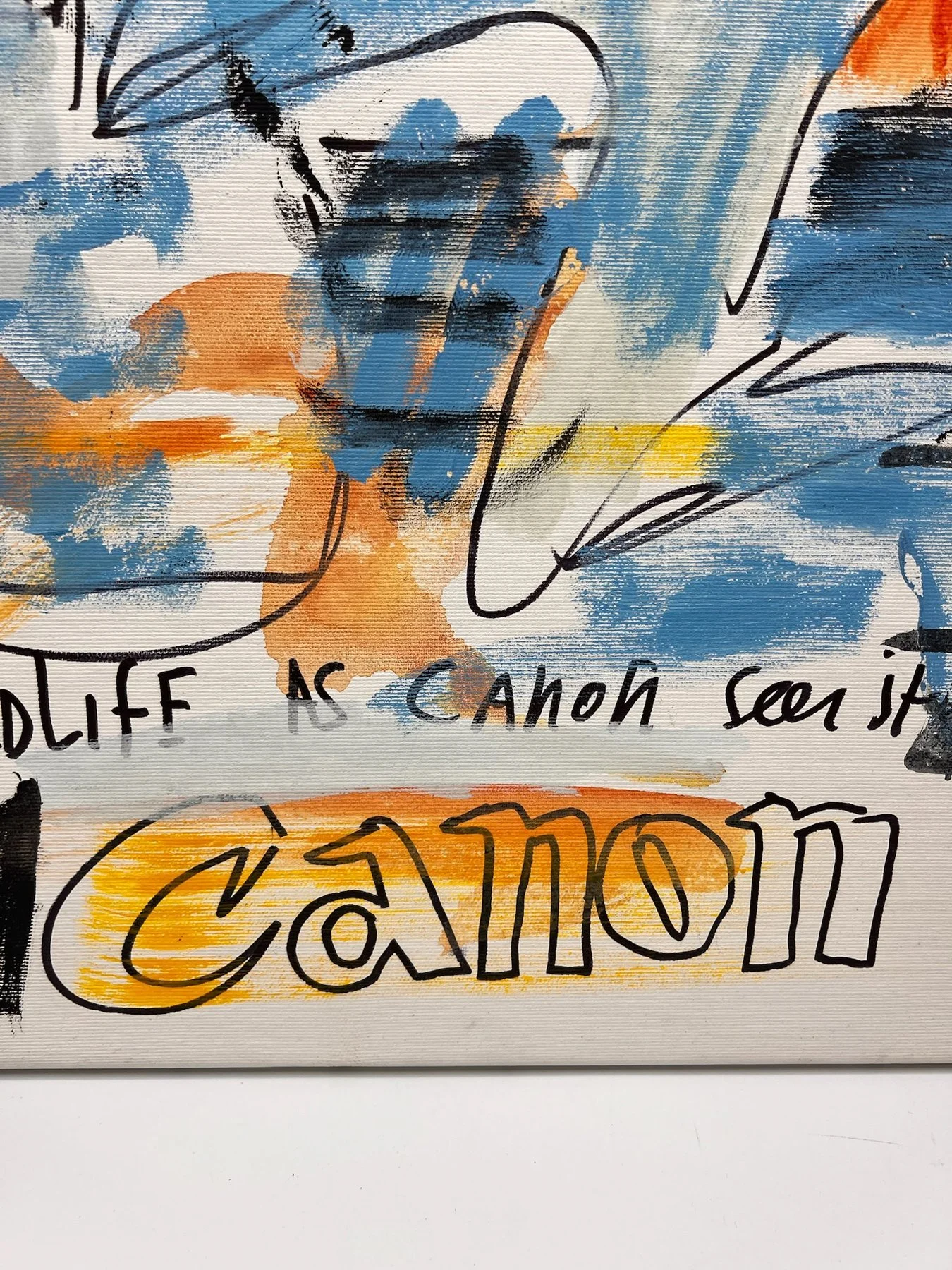 Peter Klashorst, Canon, mixed media on canvas, 60 × 45 cm — photo 8