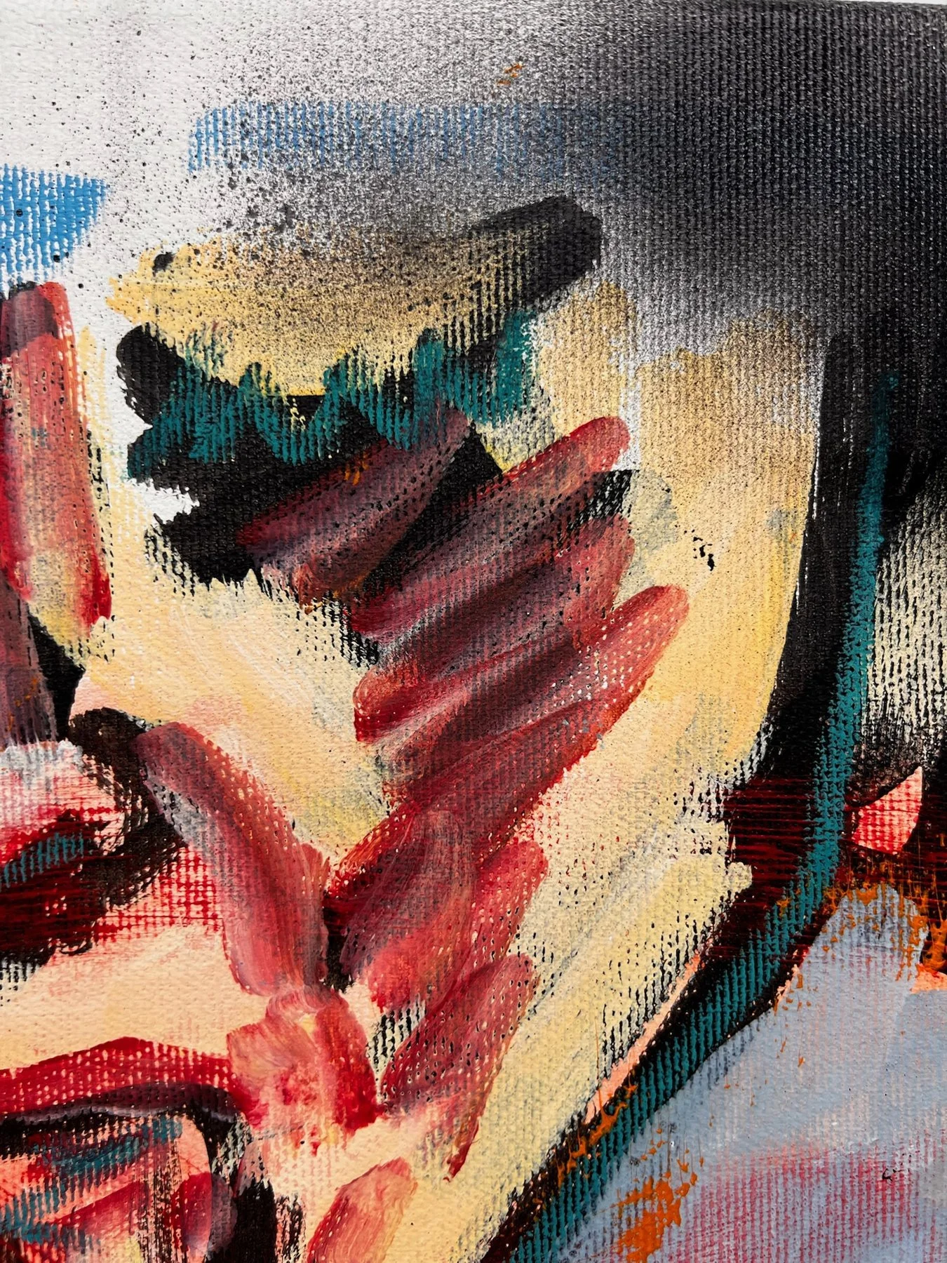 Peter Klashorst, Cherry, mixed media on canvas, 45 × 60 cm — photo 13