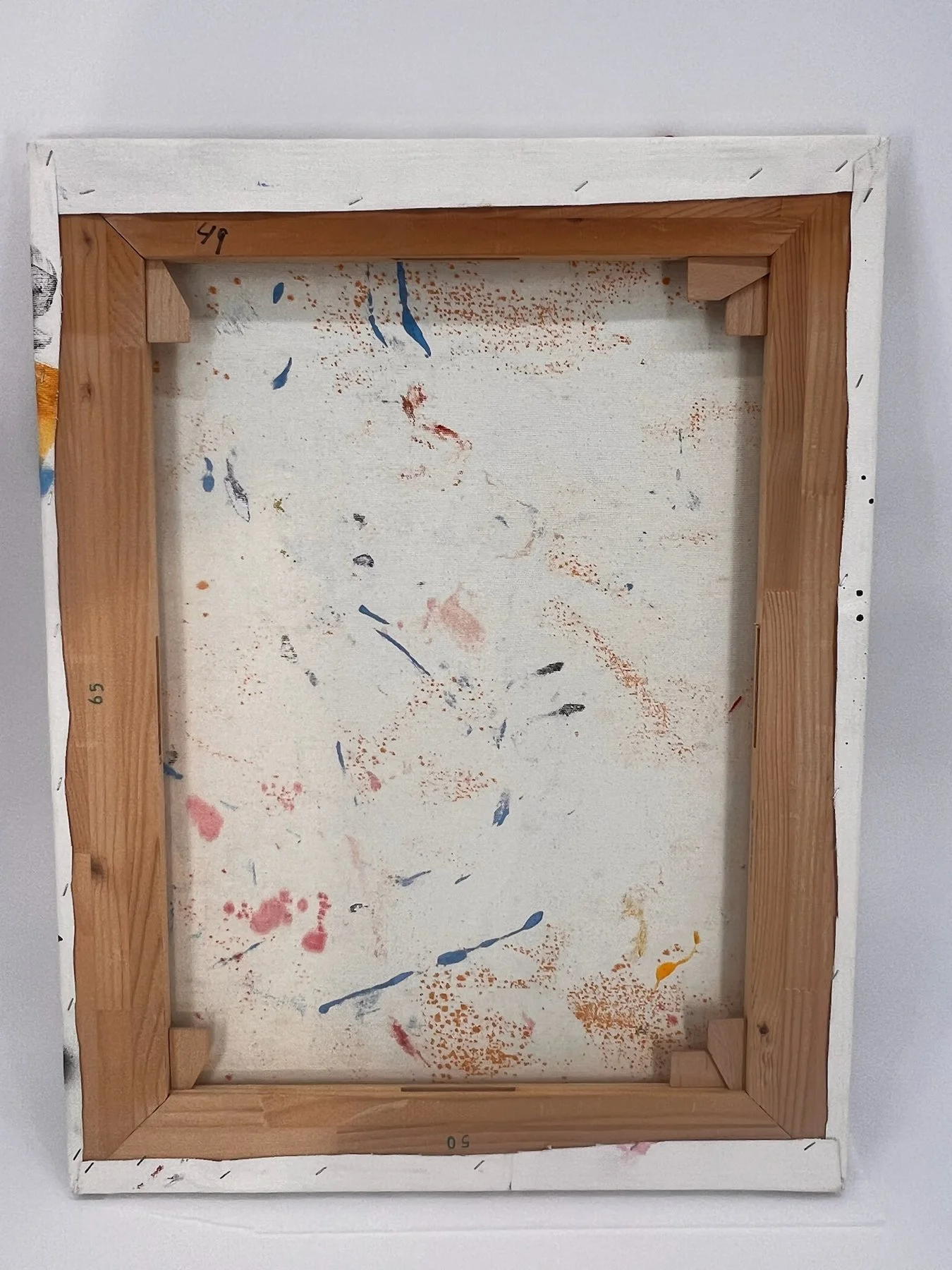 Peter Klashorst, Boys, mixed media on canvas, 65 × 50 cm — photo 9
