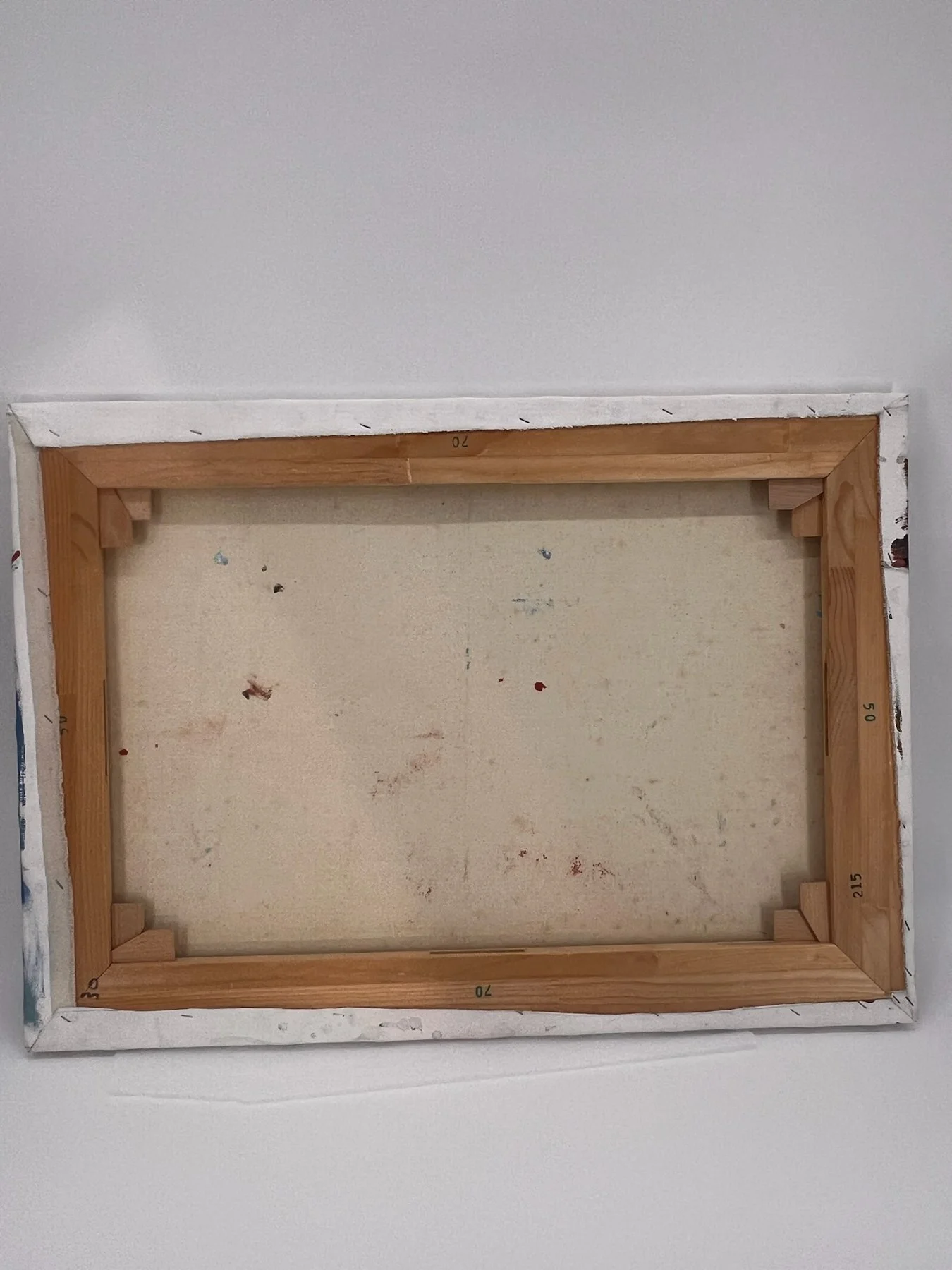 Peter Klashorst, Men, mixed media on canvas, 50 × 70 cm — photo 10