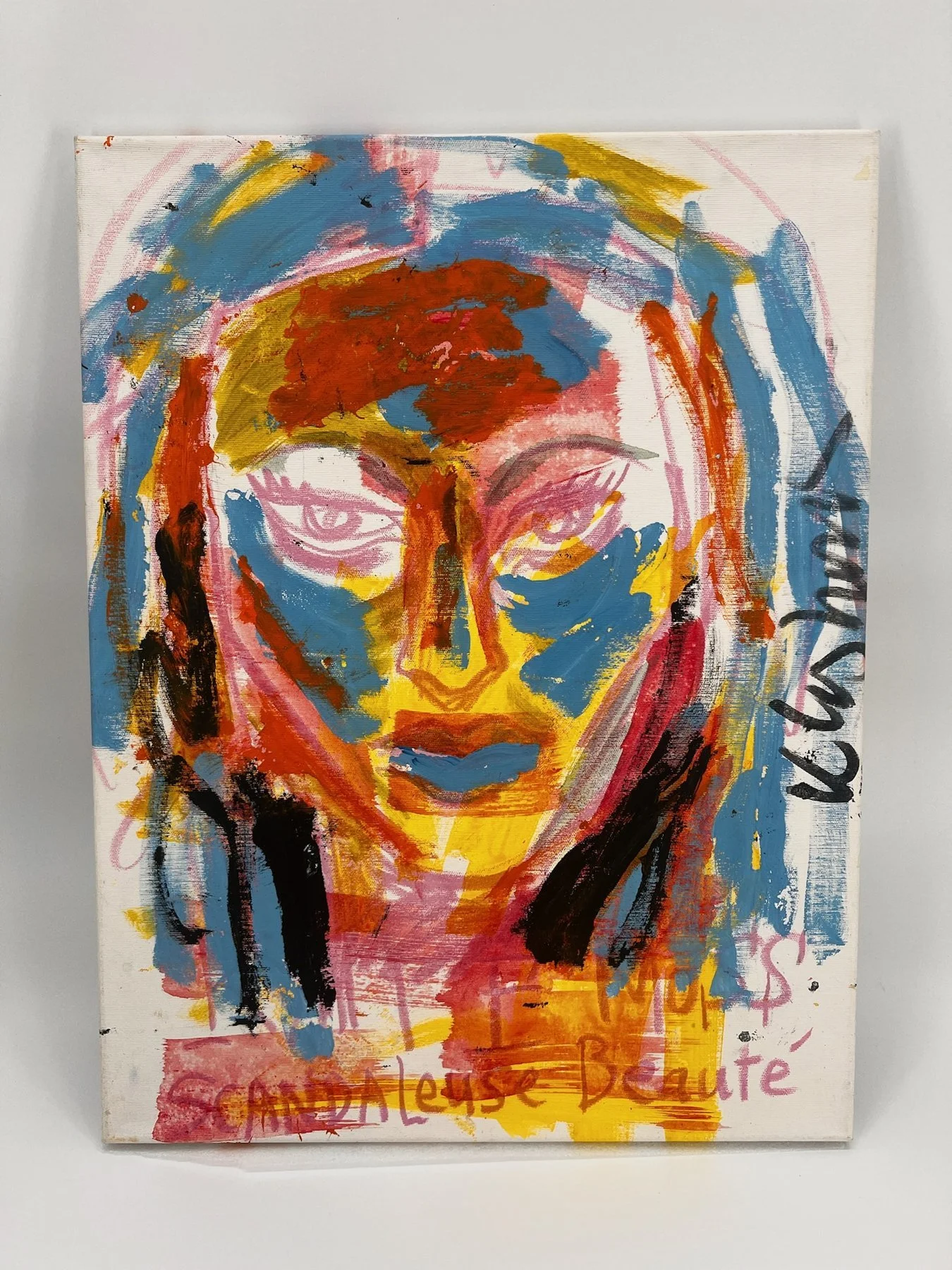 Peter Klashorst, Kate Moss, mixed media on canvas, 65 × 50 cm — photo 1