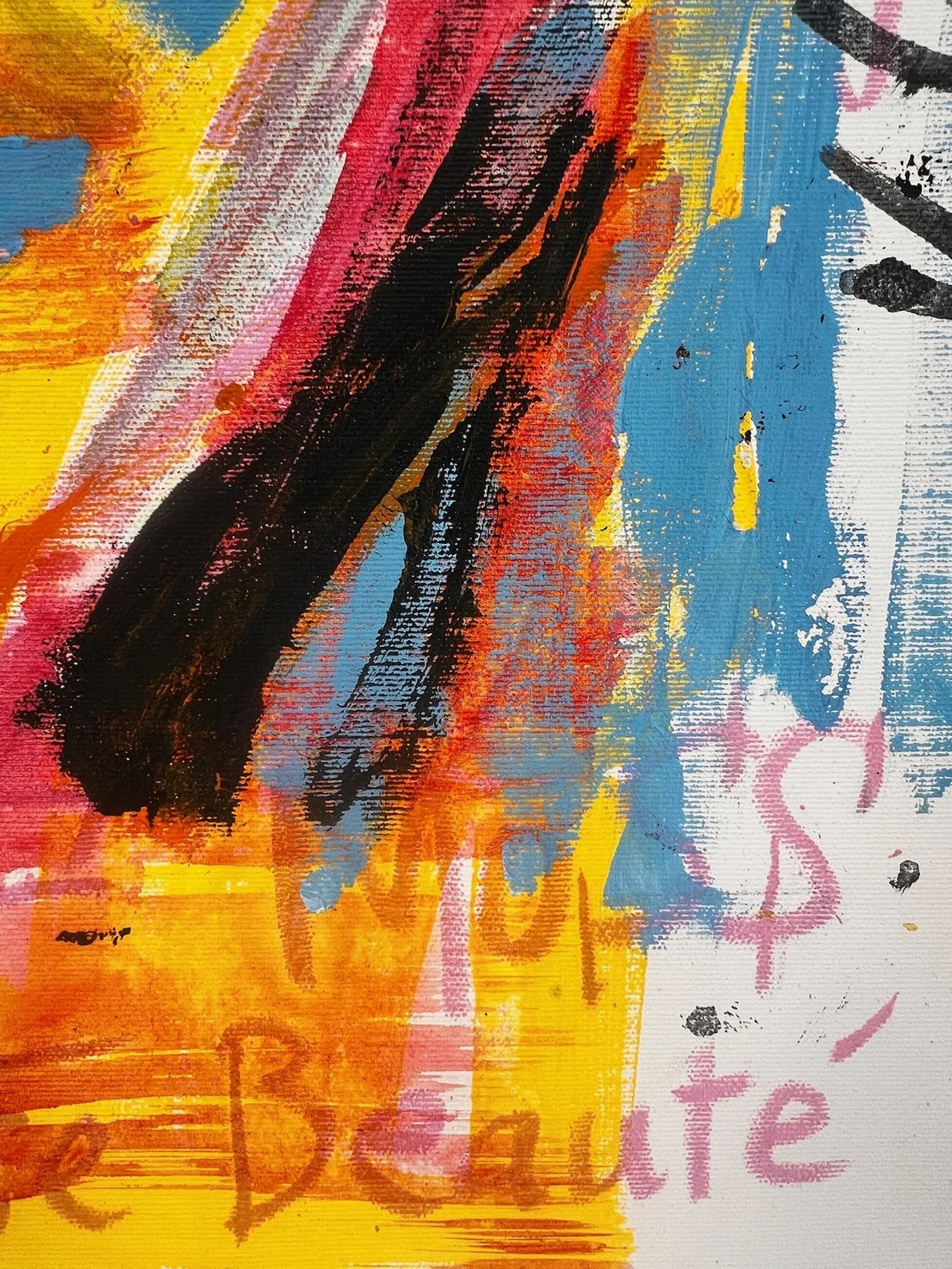 Peter Klashorst, Kate Moss, mixed media on canvas, 65 × 50 cm — photo 5