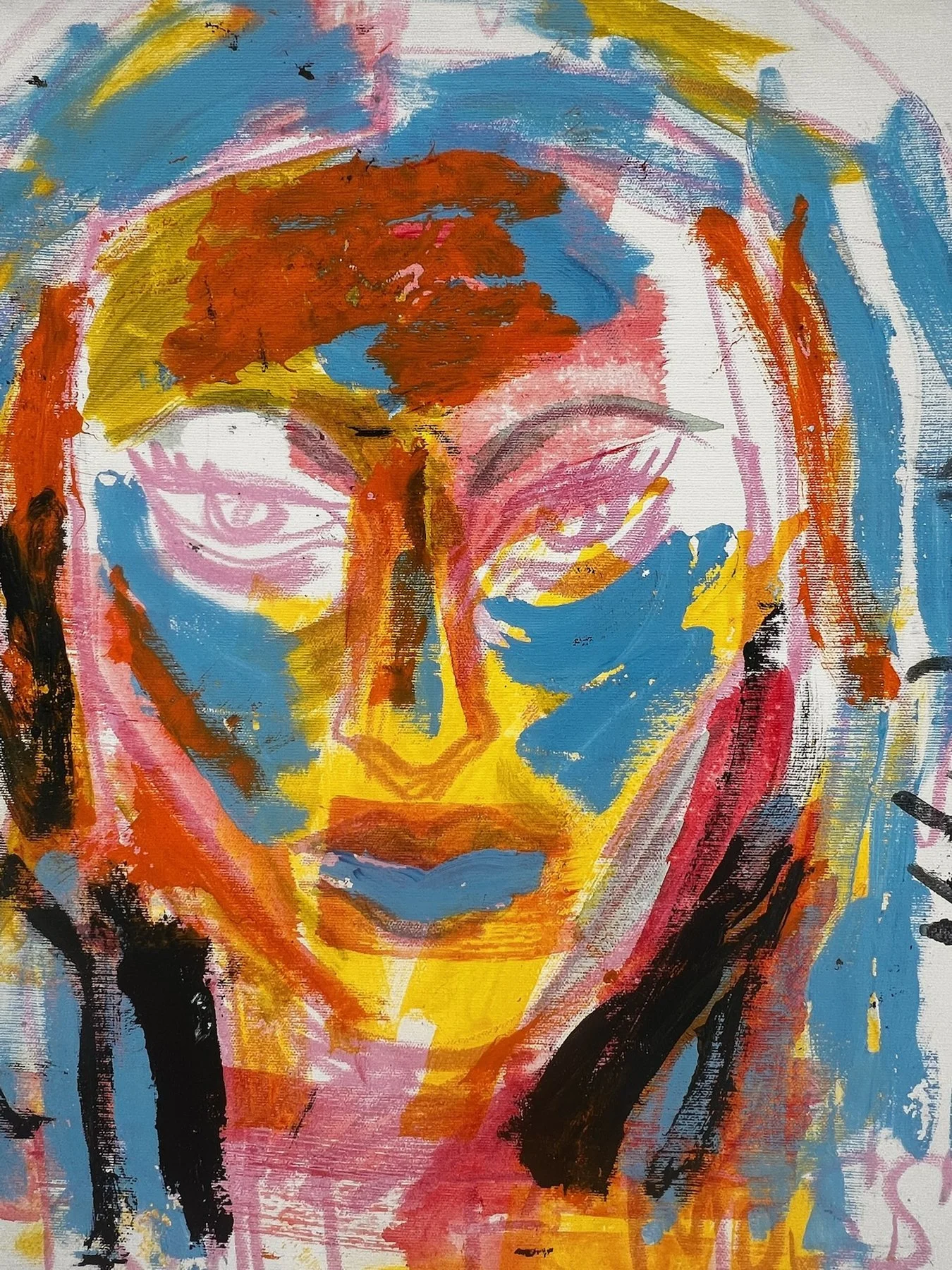 Peter Klashorst, Kate Moss, mixed media on canvas, 65 × 50 cm — photo 8