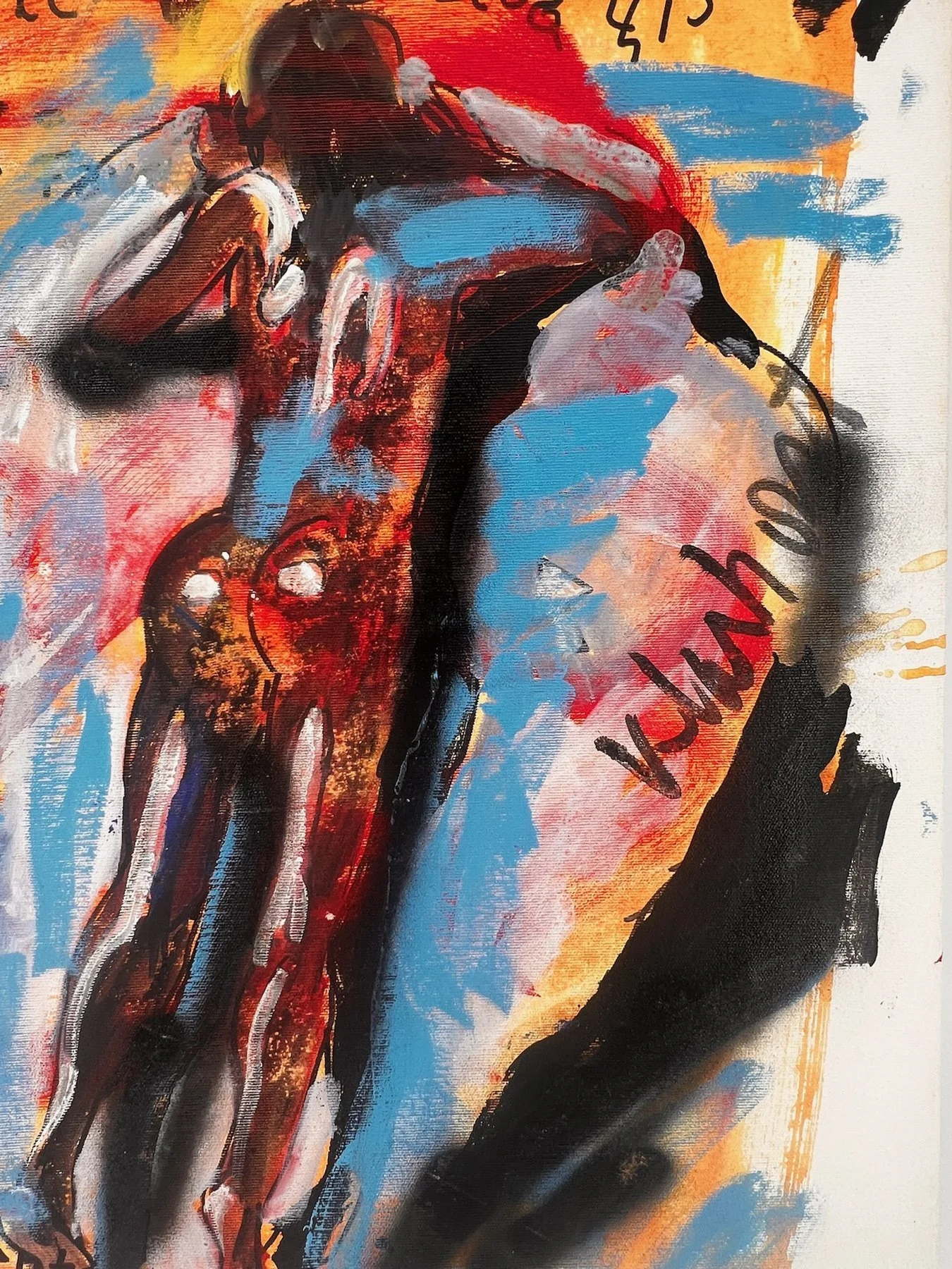 Peter Klashorst, Blog It, mixed media on canvas, 65 × 55 cm — photo 3