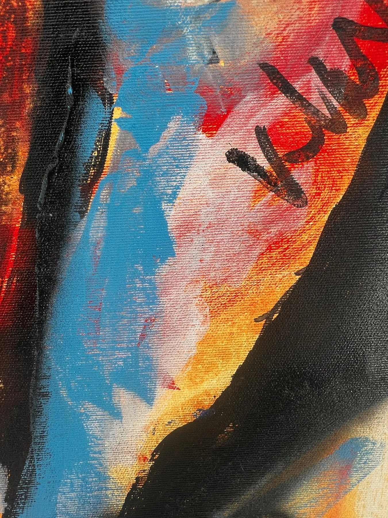 Peter Klashorst, Blog It, mixed media on canvas, 65 × 55 cm — photo 7