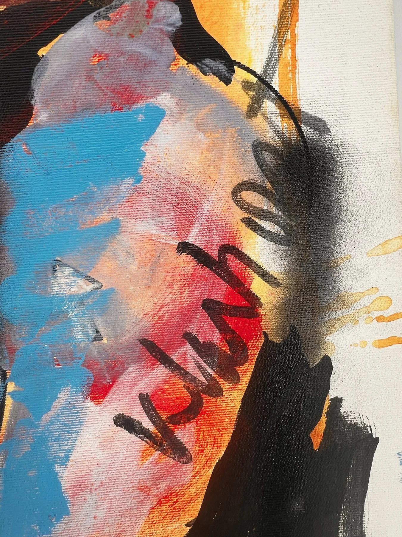 Peter Klashorst, Blog It, mixed media on canvas, 65 × 55 cm — photo 8