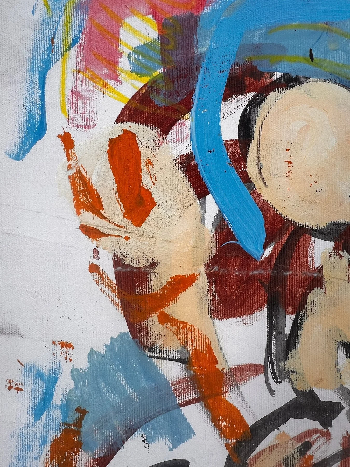 Peter Klashorst, Asterix, mixed media on canvas, 85 × 55 cm — photo 7