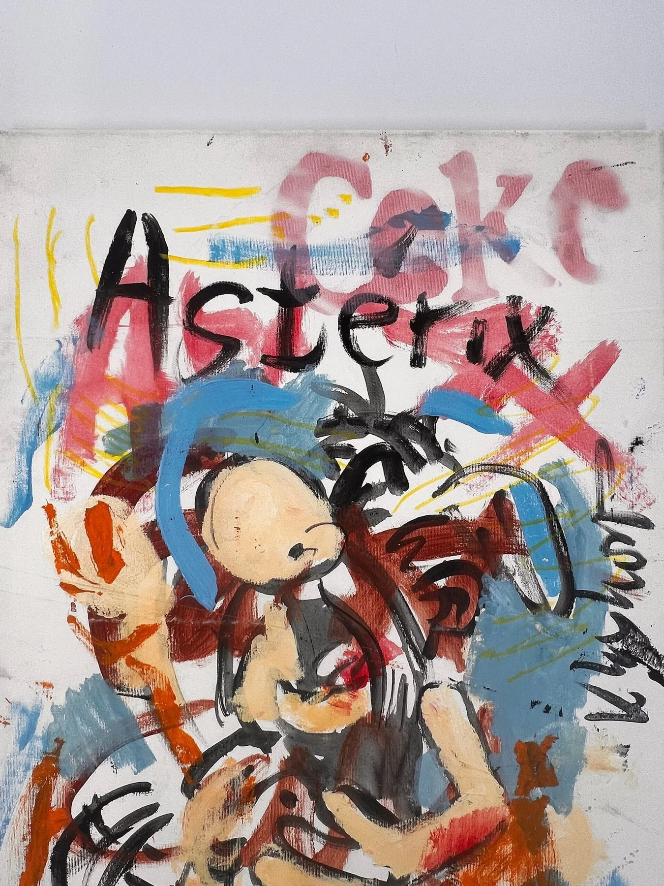 Peter Klashorst, Asterix, mixed media on canvas, 85 × 55 cm — photo 9