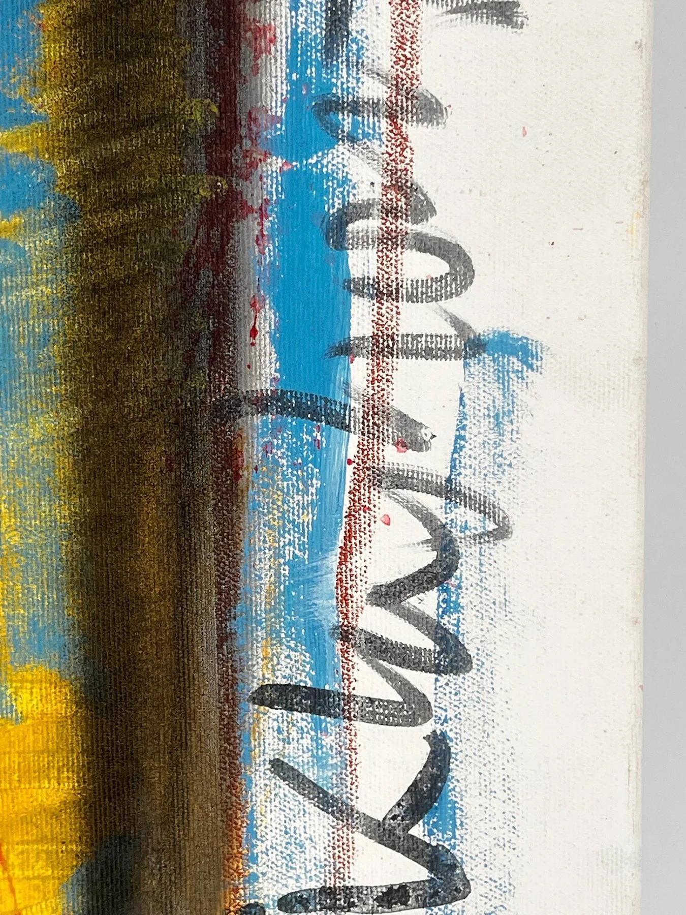 Peter Klashorst, Bart Simpson, mixed media on canvas, 85 × 55 cm — photo 6