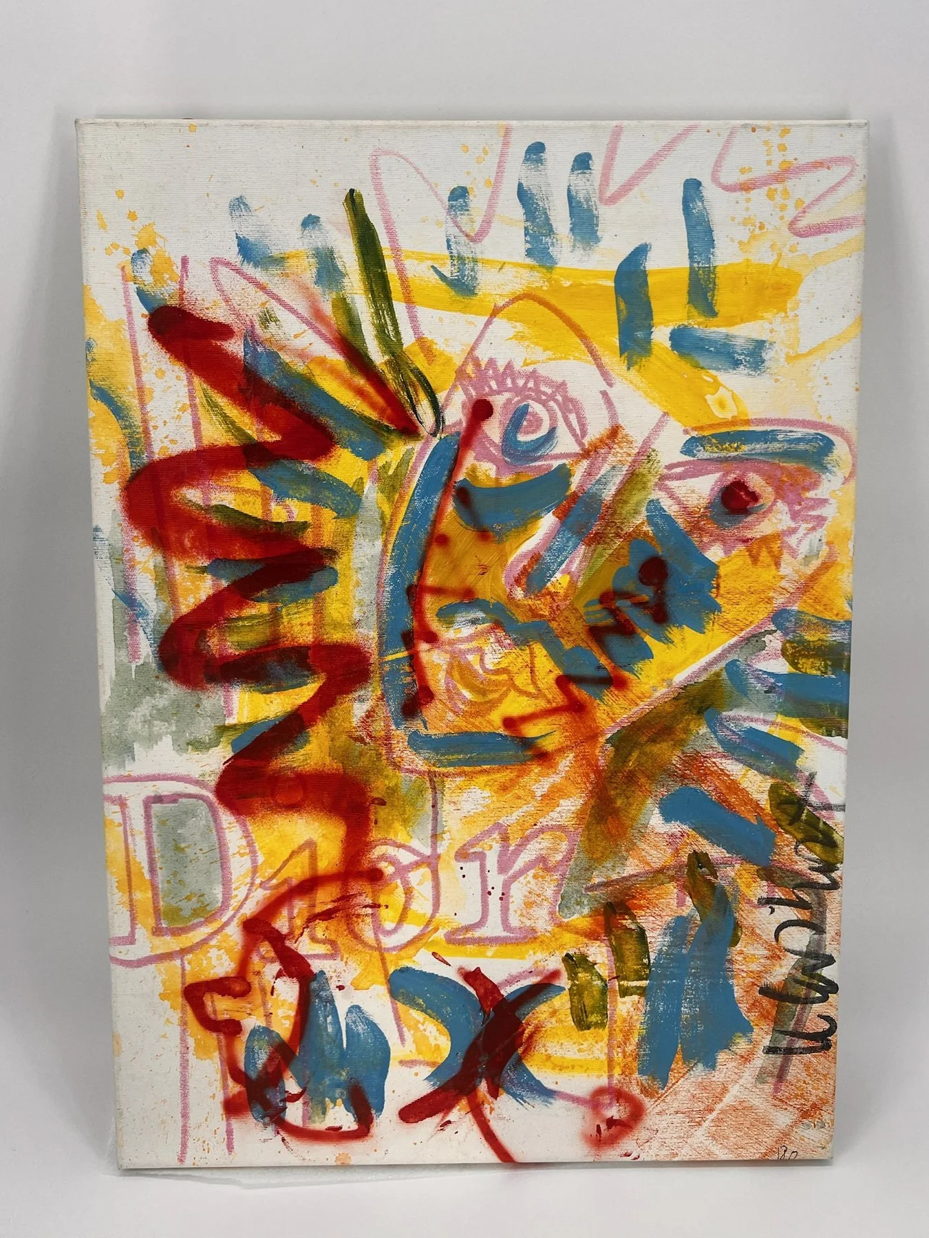 Peter Klashorst, Dior, mixed media on canvas, 70 × 50 cm — photo 1