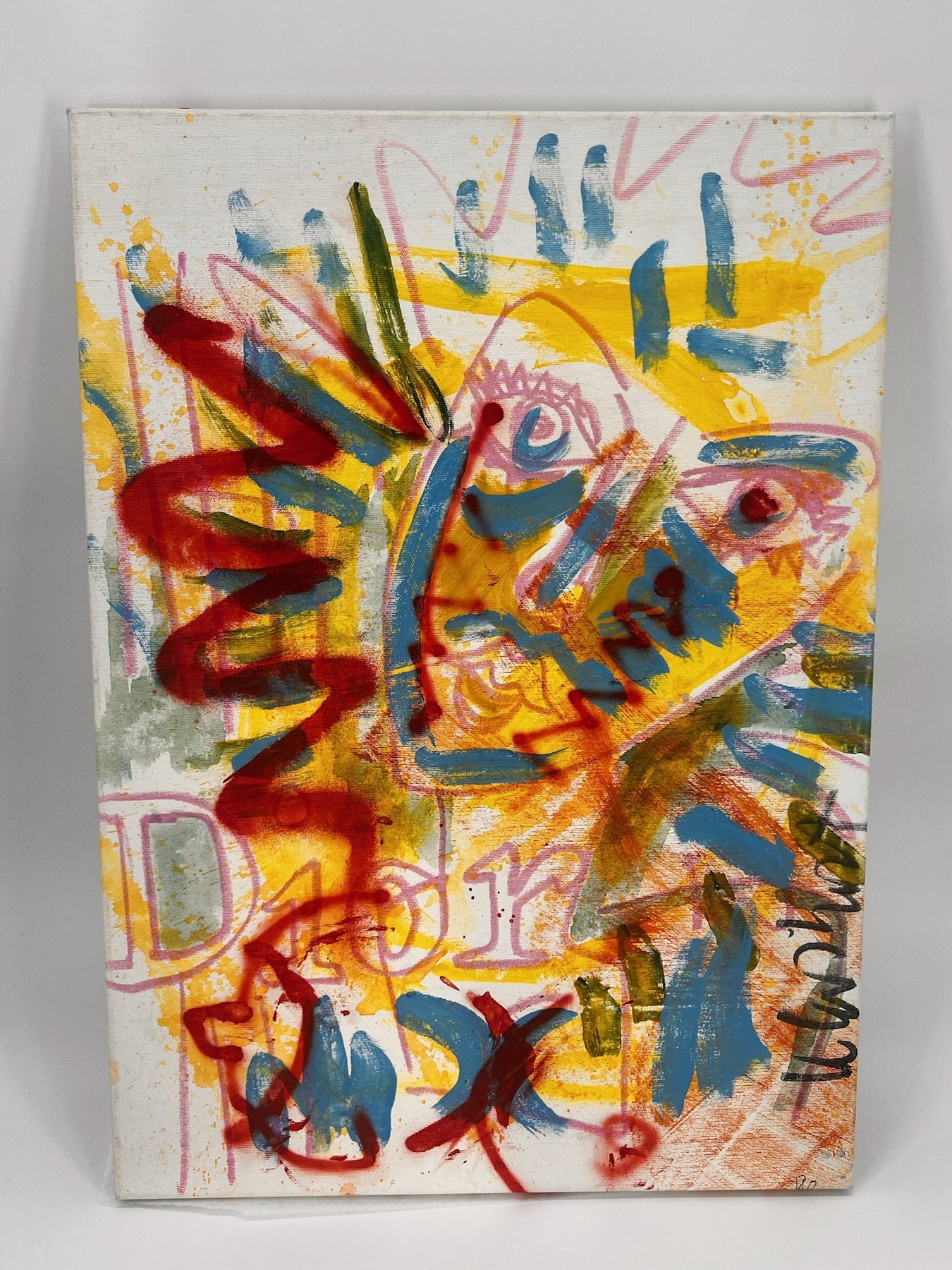 Peter Klashorst, Dior, mixed media on canvas, 70 × 50 cm — photo 2