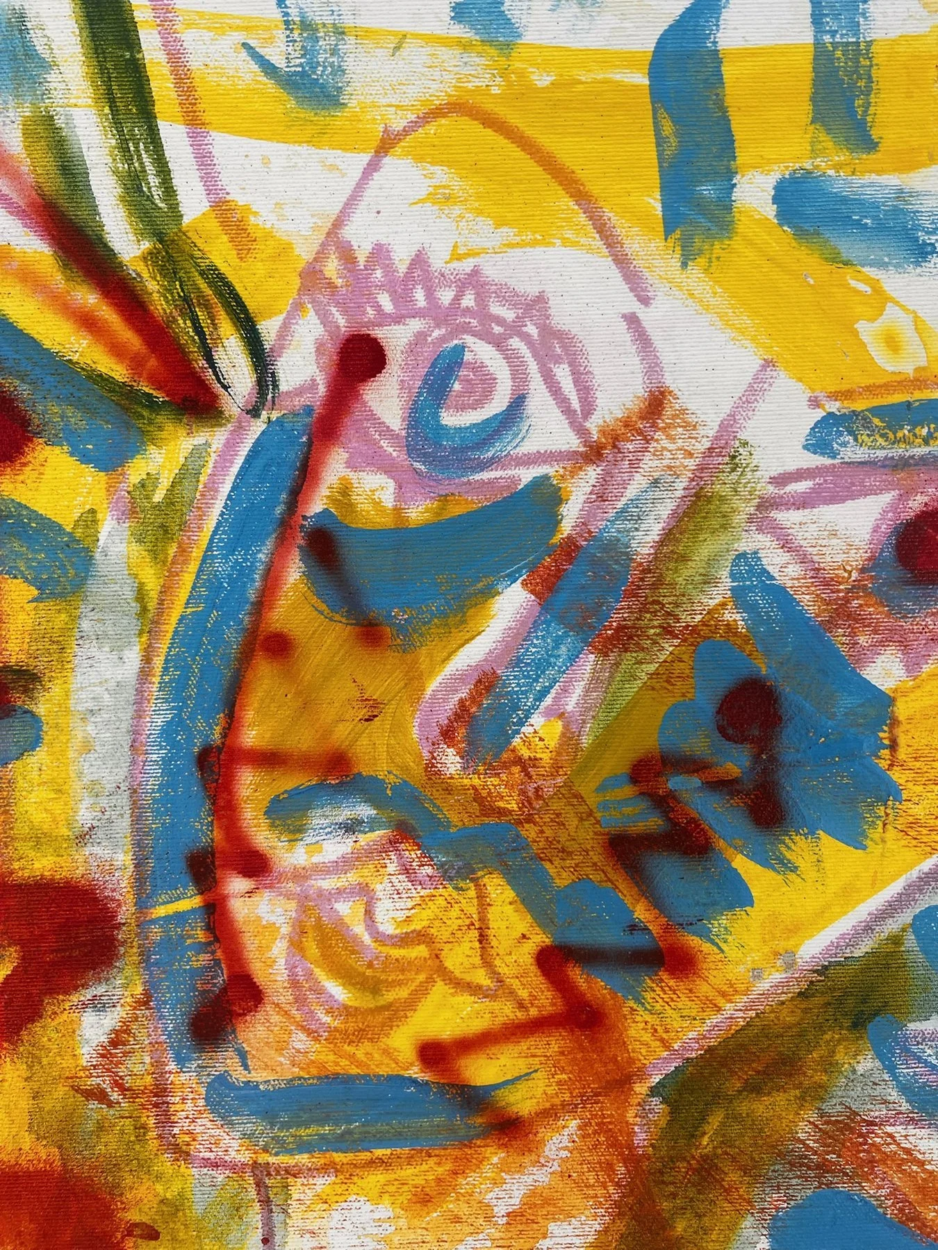 Peter Klashorst, Dior, mixed media on canvas, 70 × 50 cm — photo 4