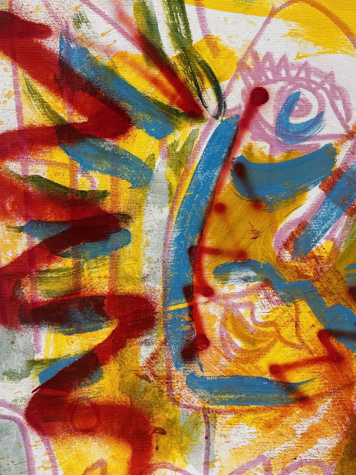Peter Klashorst, Dior, mixed media on canvas, 70 × 50 cm — photo 5