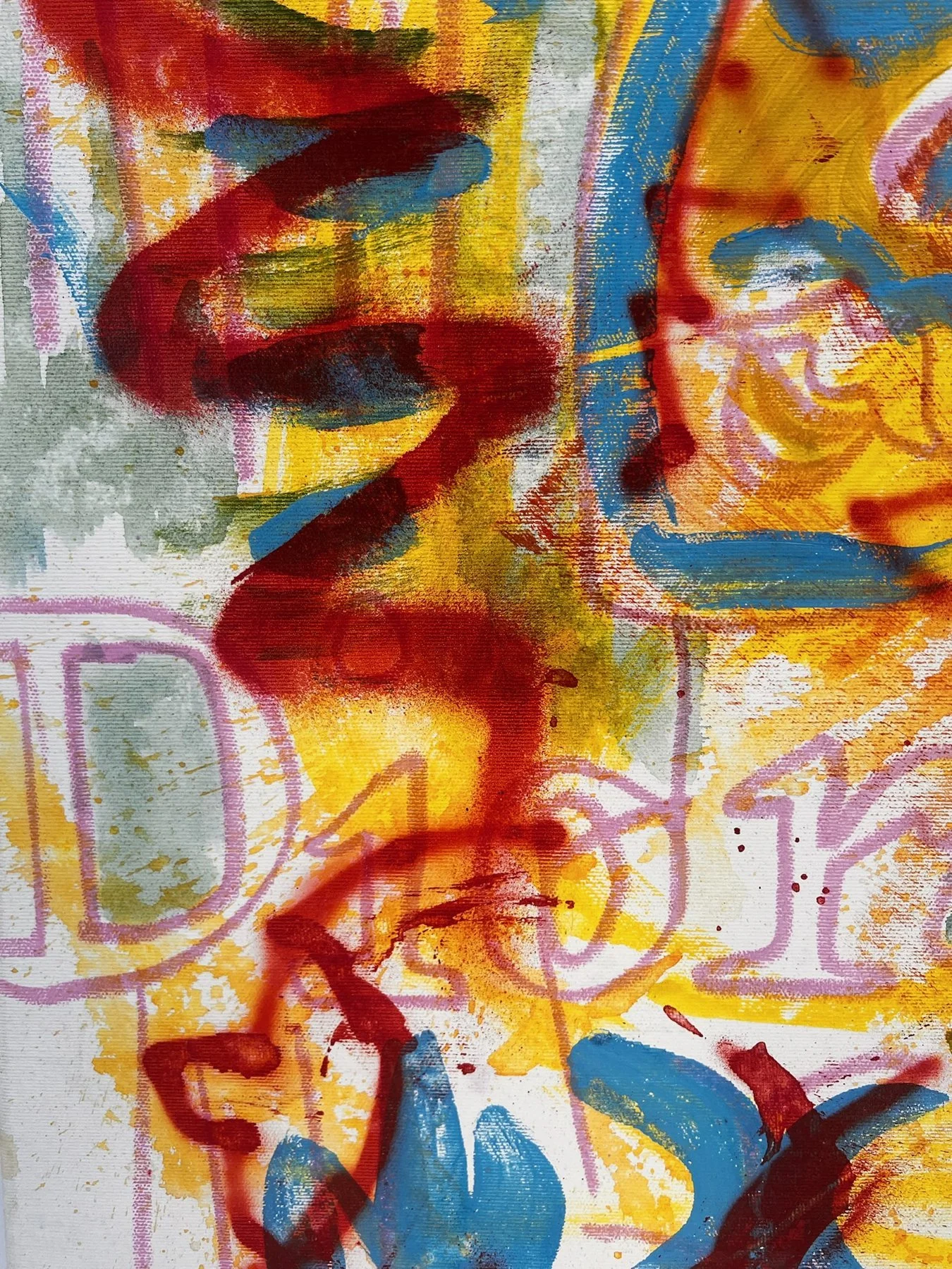 Peter Klashorst, Dior, mixed media on canvas, 70 × 50 cm — photo 7