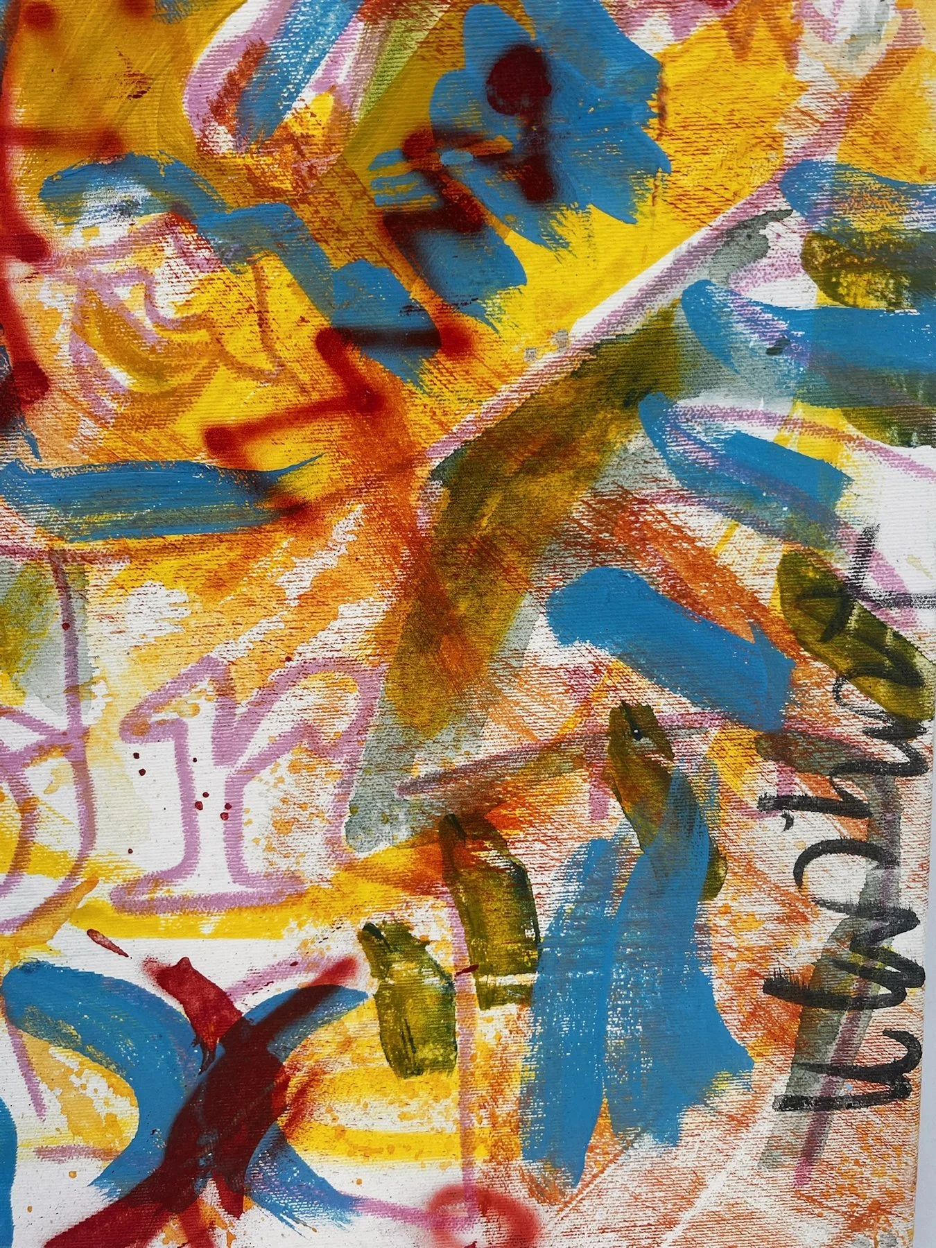 Peter Klashorst, Dior, mixed media on canvas, 70 × 50 cm — photo 8