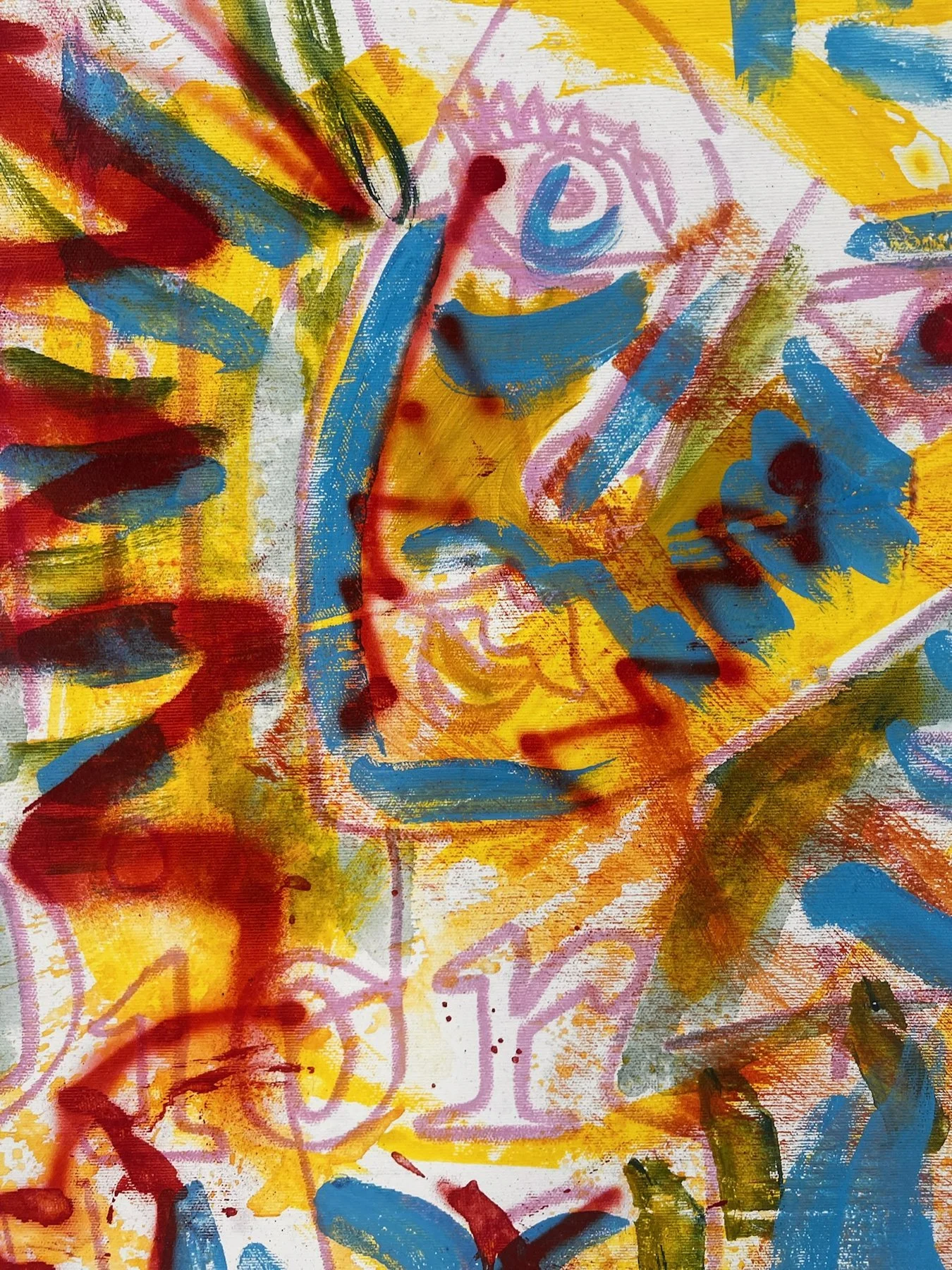 Peter Klashorst, Dior, mixed media on canvas, 70 × 50 cm — photo 10