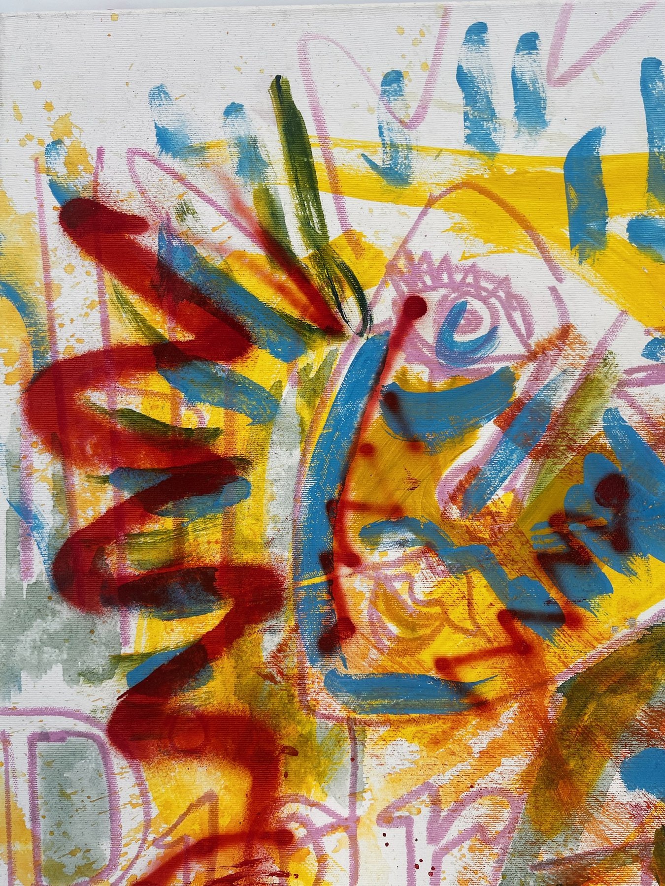 Peter Klashorst, Dior, mixed media on canvas, 70 × 50 cm — photo 11