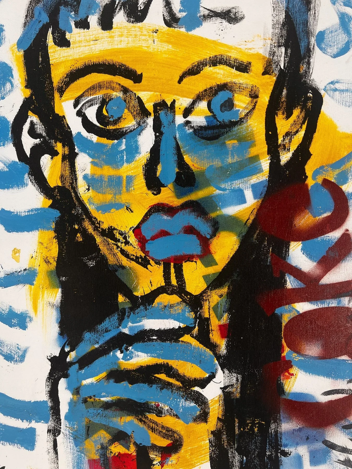 Peter Klashorst, Coke, mixed media on canvas, 70 × 50 cm — photo 2