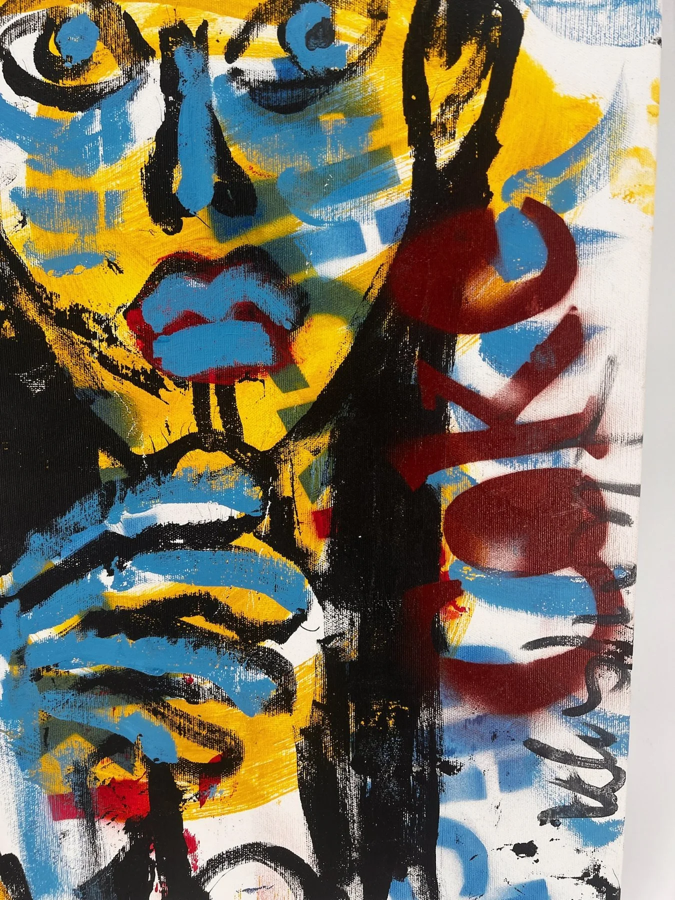 Peter Klashorst, Coke, mixed media on canvas, 70 × 50 cm — photo 3