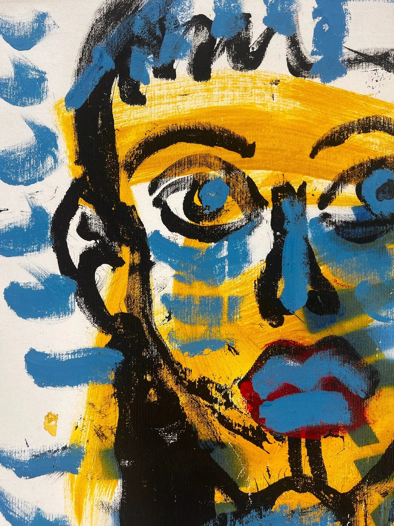 Peter Klashorst, Coke, mixed media on canvas, 70 × 50 cm — photo 5