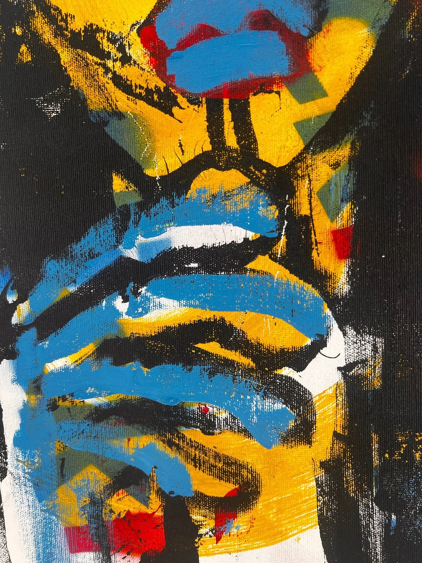 Peter Klashorst, Coke, mixed media on canvas, 70 × 50 cm — photo 7