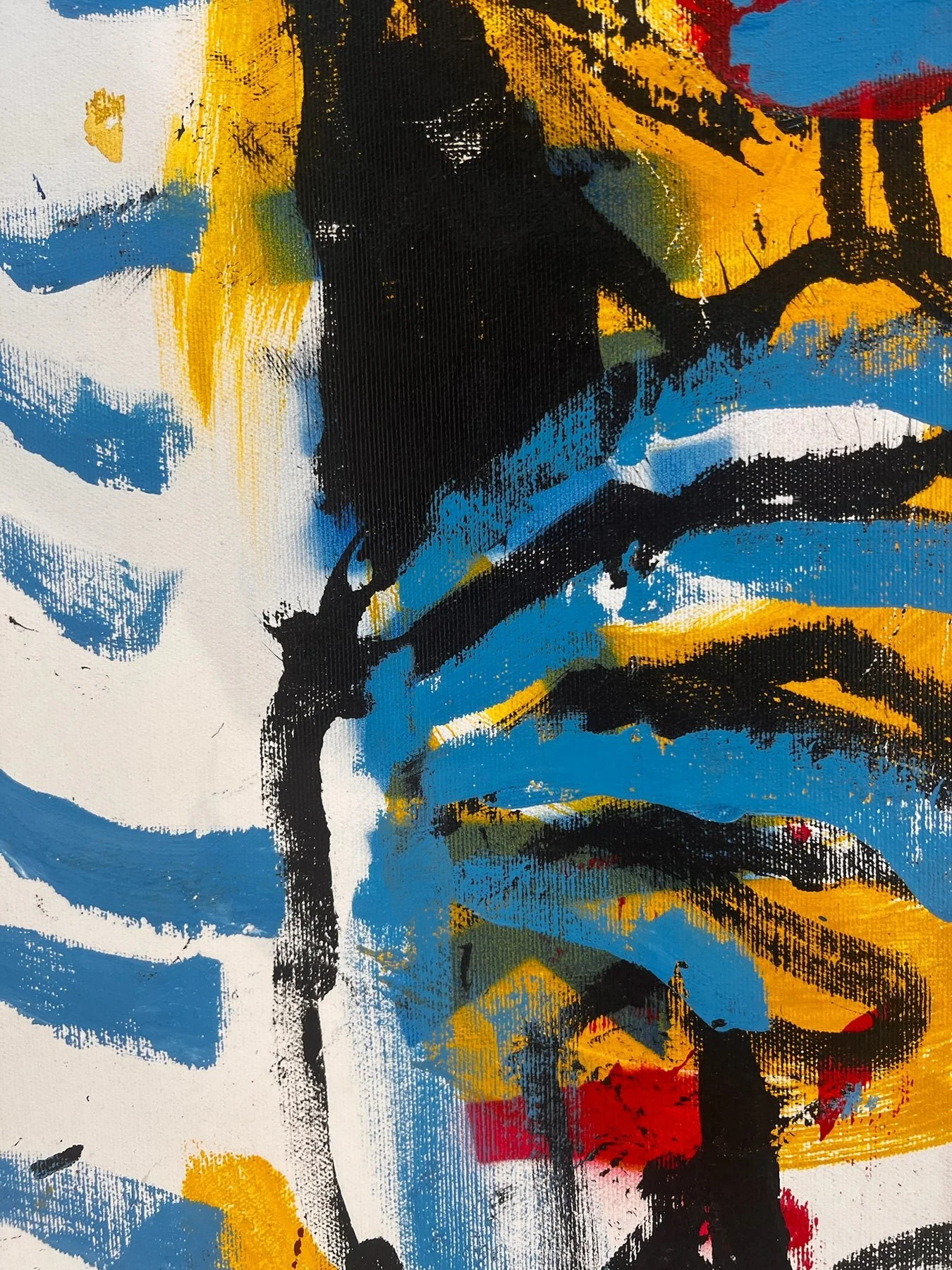 Peter Klashorst, Coke, mixed media on canvas, 70 × 50 cm — photo 8