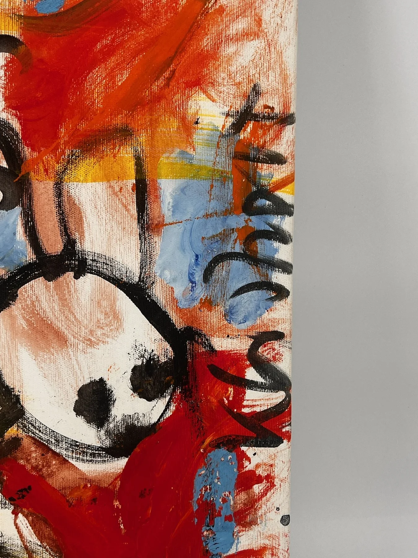 Peter Klashorst, Robbedoes, mixed media on canvas, 80 × 50 cm — photo 5