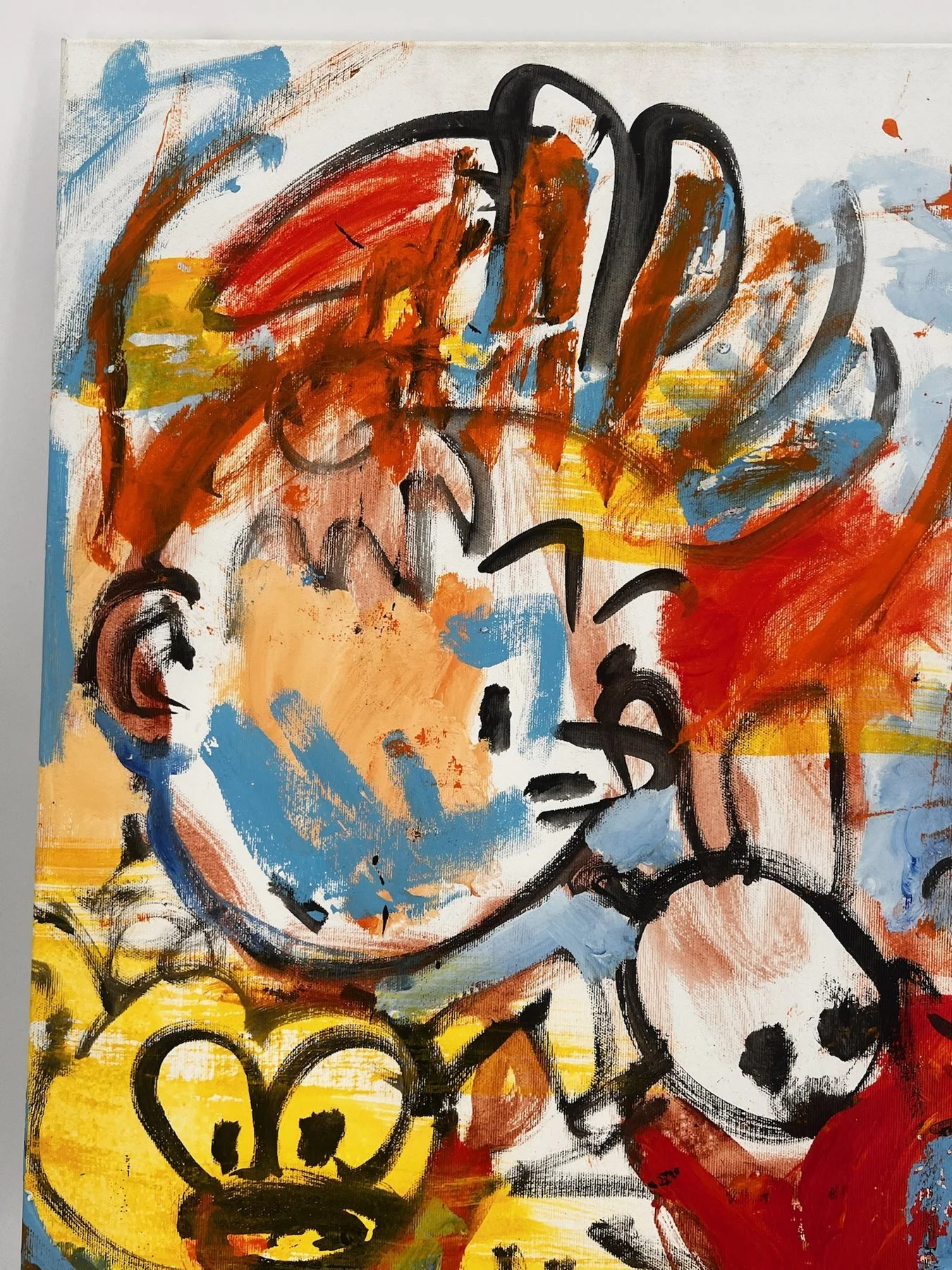Peter Klashorst, Robbedoes, mixed media on canvas, 80 × 50 cm — photo 6