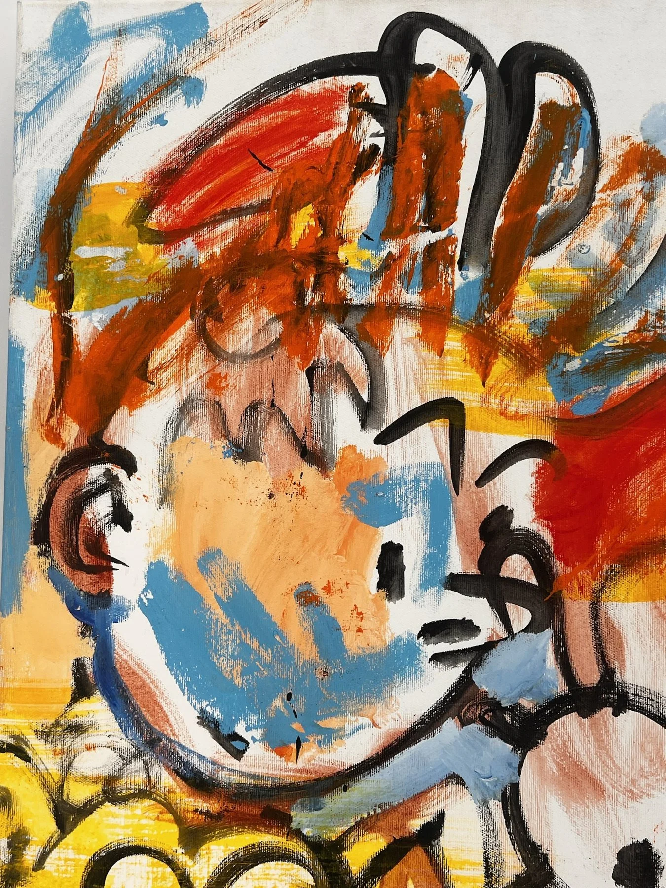Peter Klashorst, Robbedoes, mixed media on canvas, 80 × 50 cm — photo 7