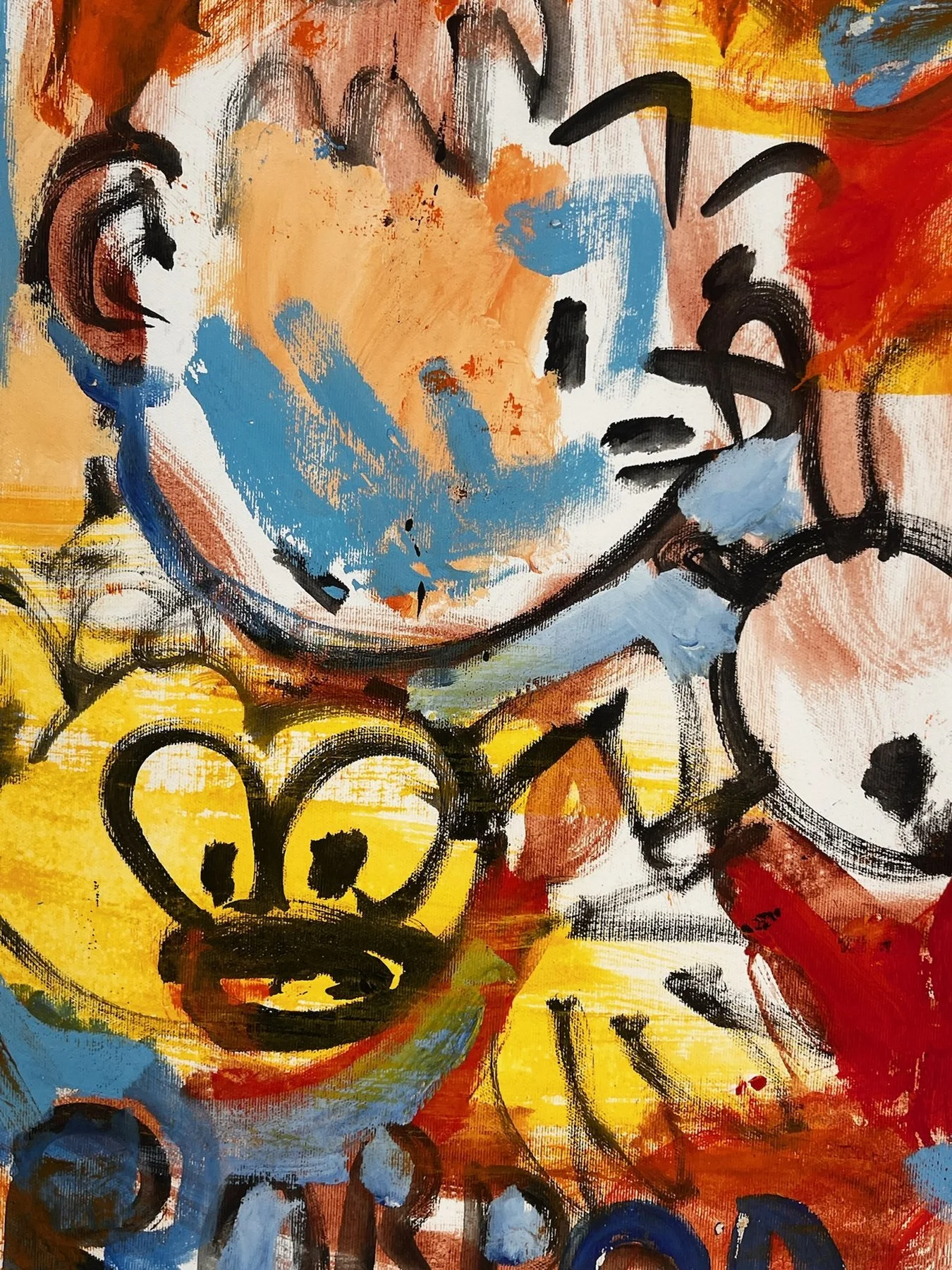 Peter Klashorst, Robbedoes, mixed media on canvas, 80 × 50 cm — photo 8