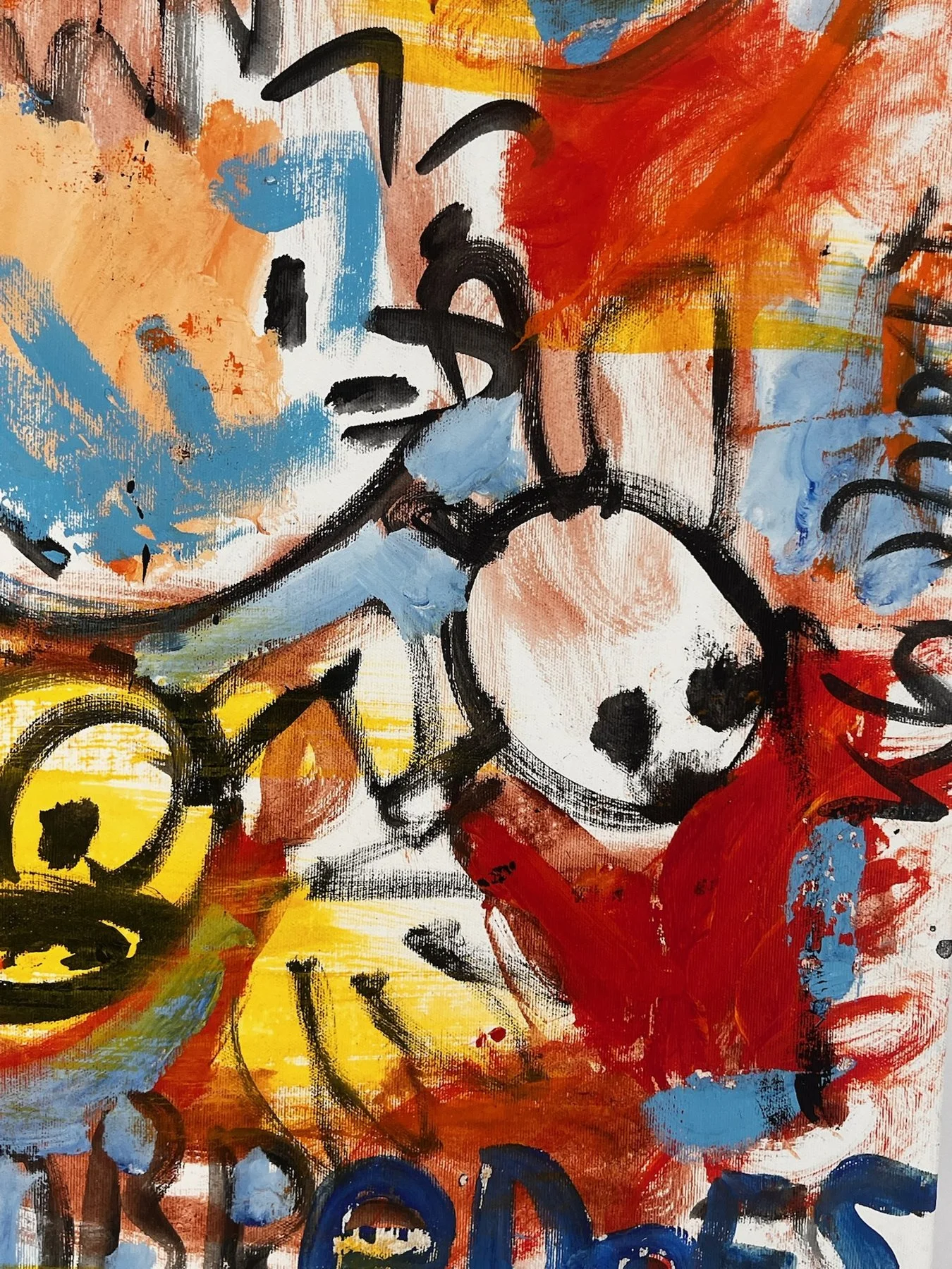 Peter Klashorst, Robbedoes, mixed media on canvas, 80 × 50 cm — photo 9