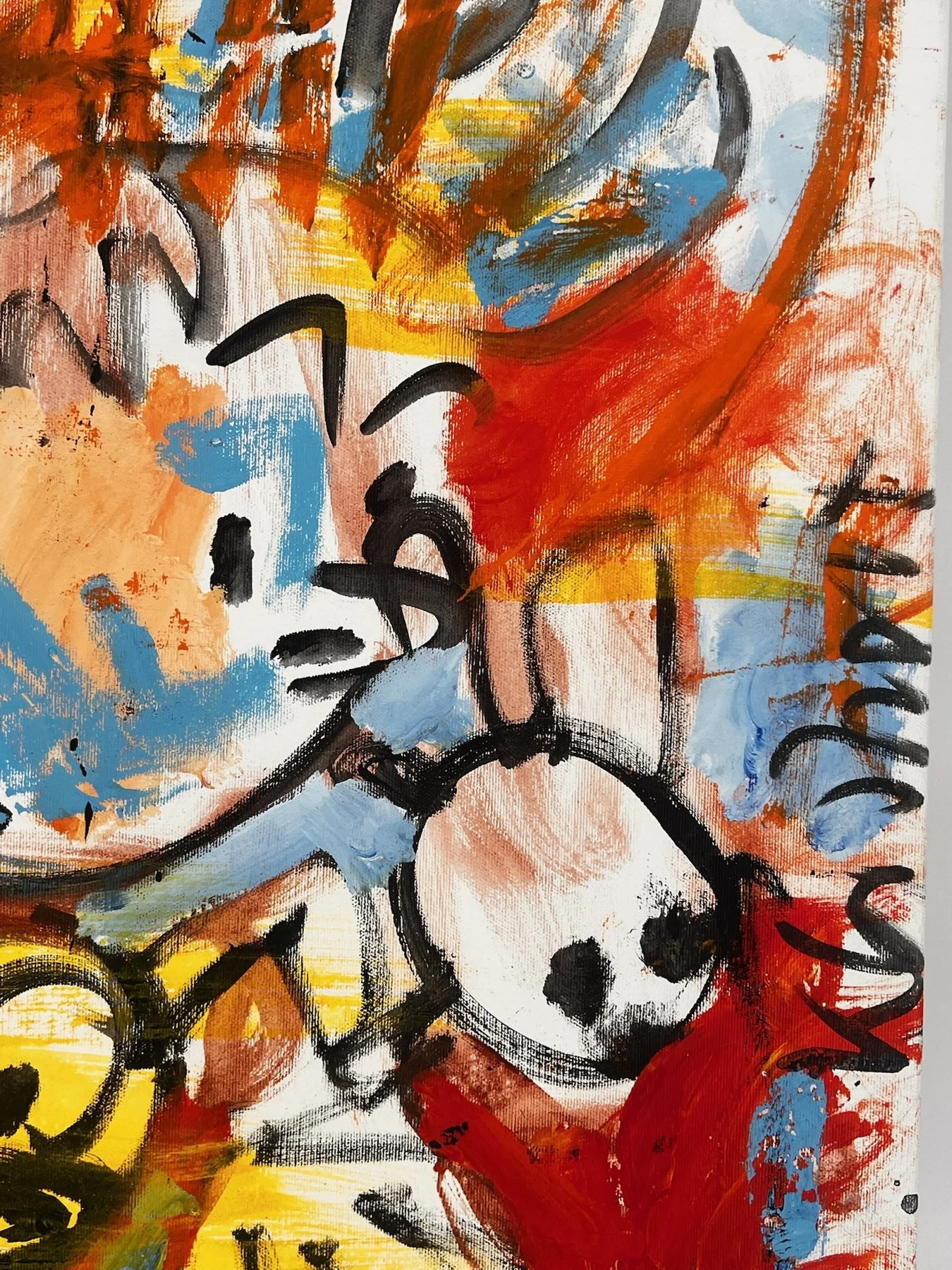 Peter Klashorst, Robbedoes, mixed media on canvas, 80 × 50 cm — photo 10