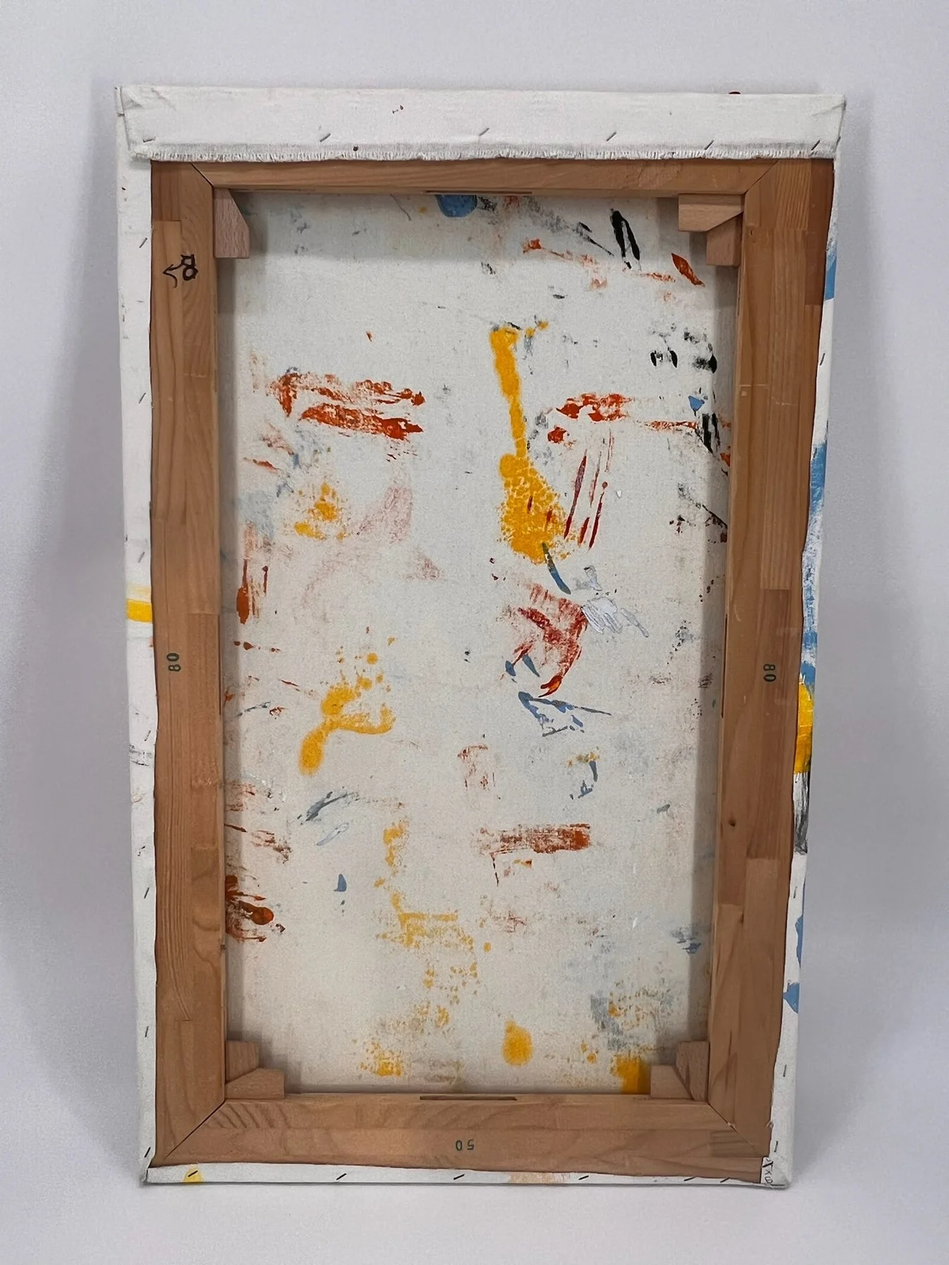Peter Klashorst, Robbedoes, mixed media on canvas, 80 × 50 cm — photo 11